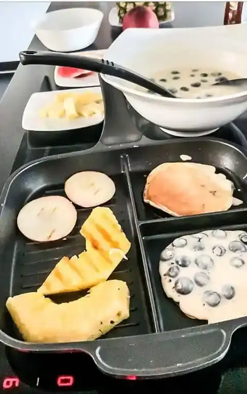Bild für Blaubeer-Pancakes