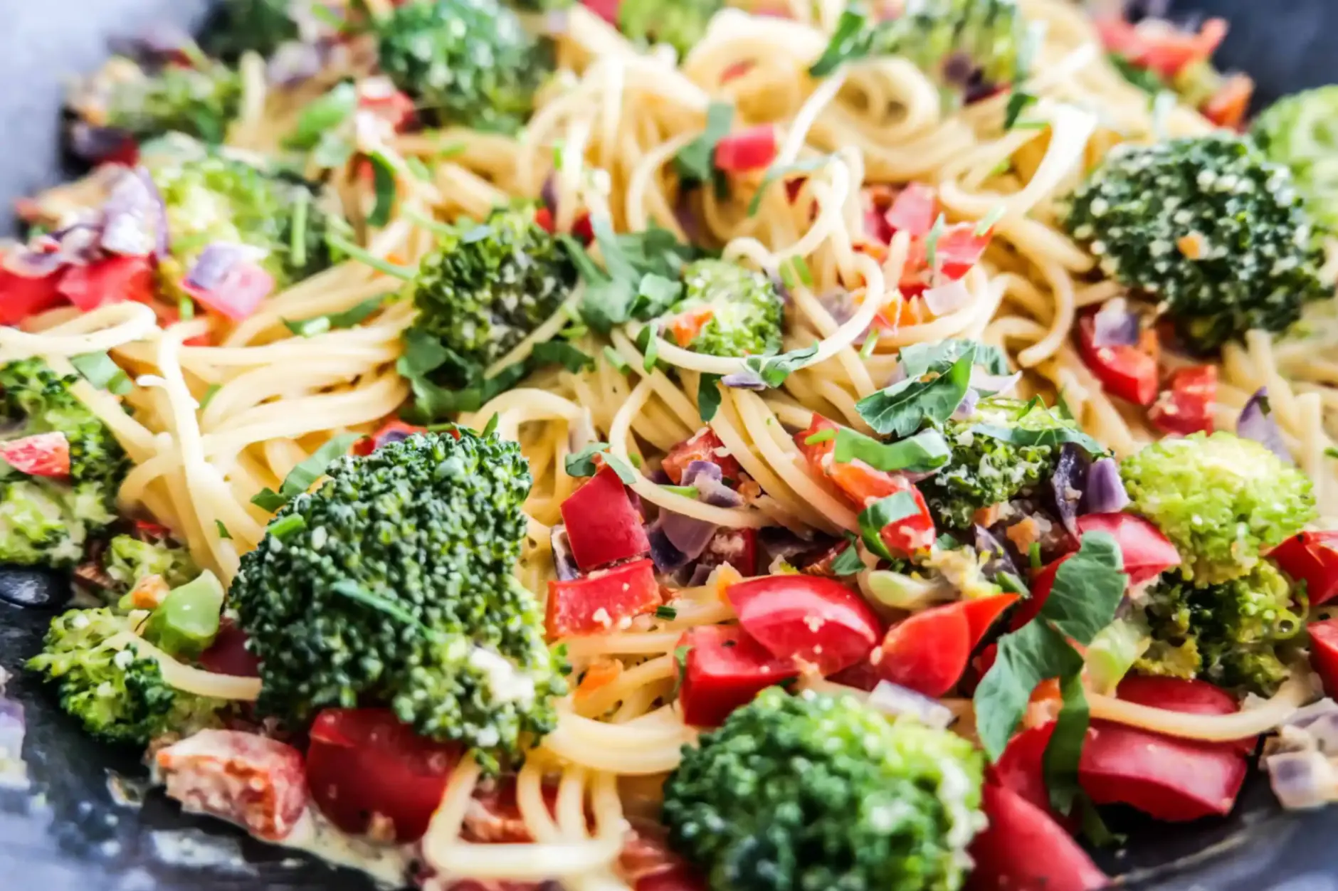 Bild für Schnelle Nudelpfanne – vegetarisch
