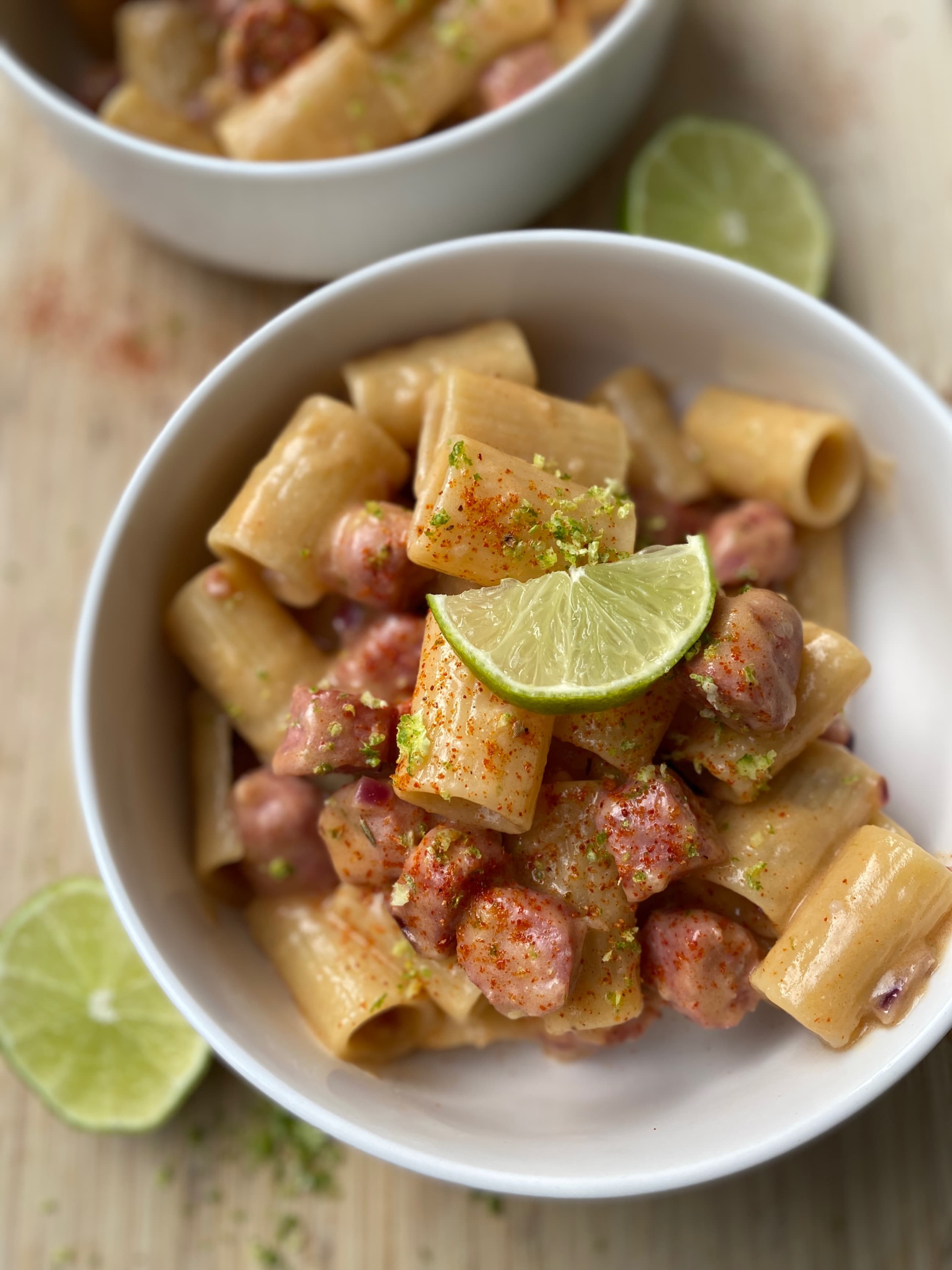 Salsiccia and Citrus Cream Pasta Recipe Image
