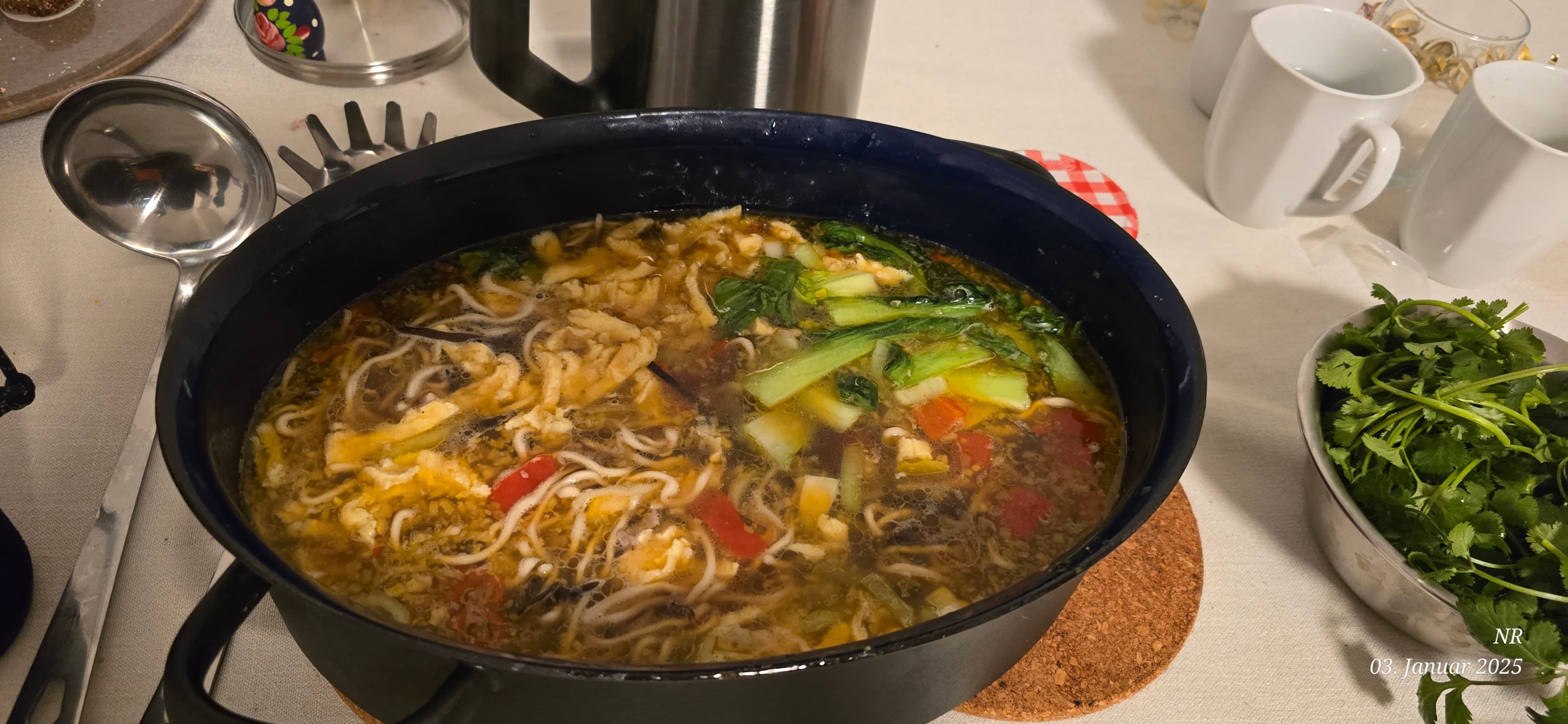 Nudelsuppe nach Ramenart Recipe Image