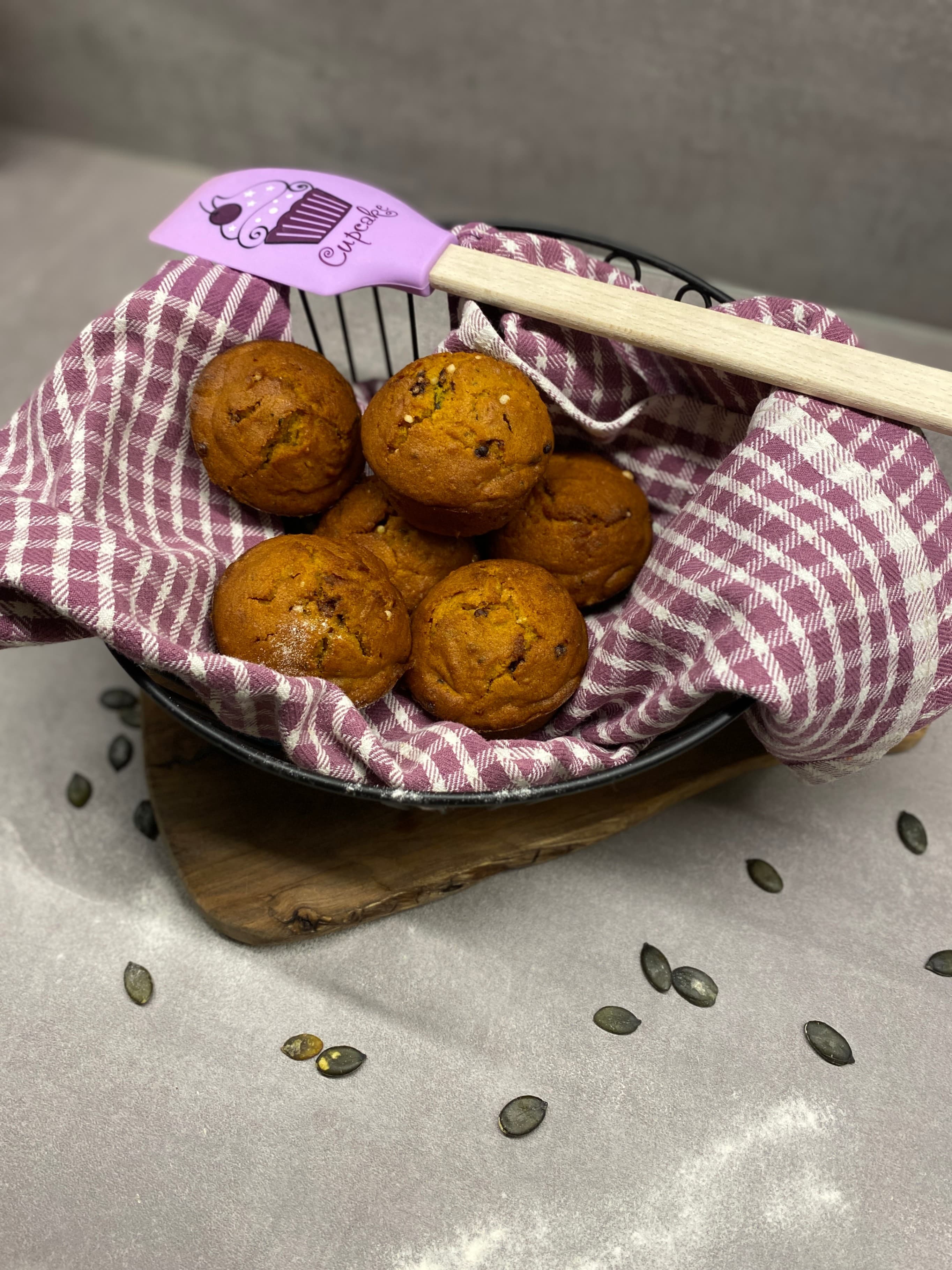 Muffinki dyniowe z czekoladąRecipe Image