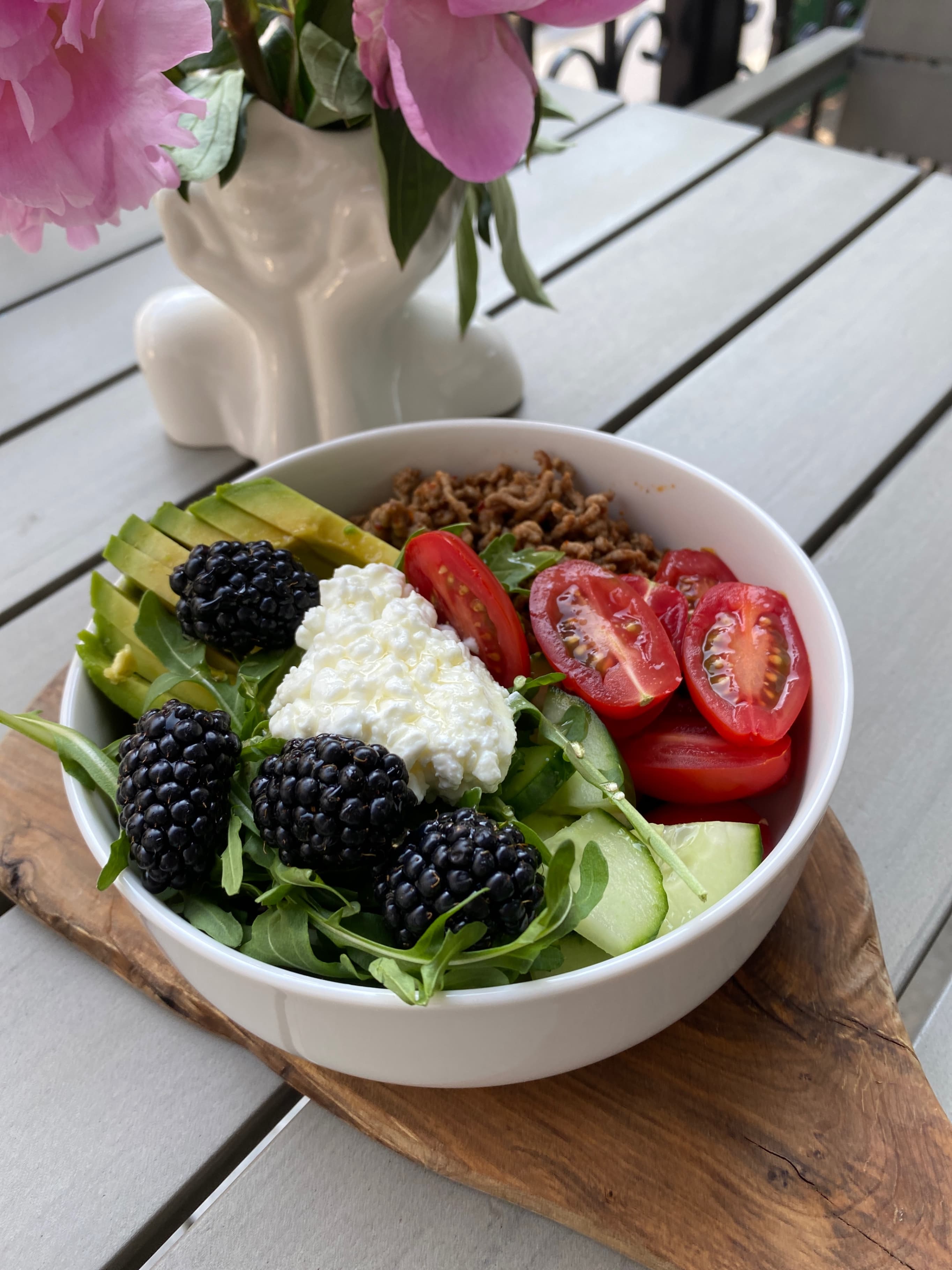 Hot Honey Ground Beef BowlRecipe Image