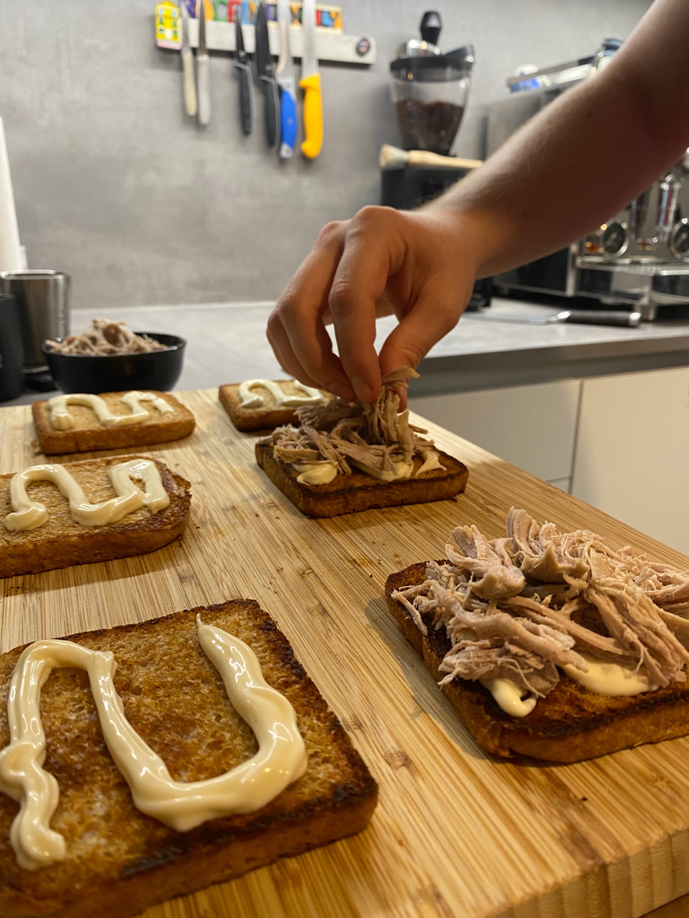 Pulled Pork Sandwich with Homemade Mayo Recipe Image