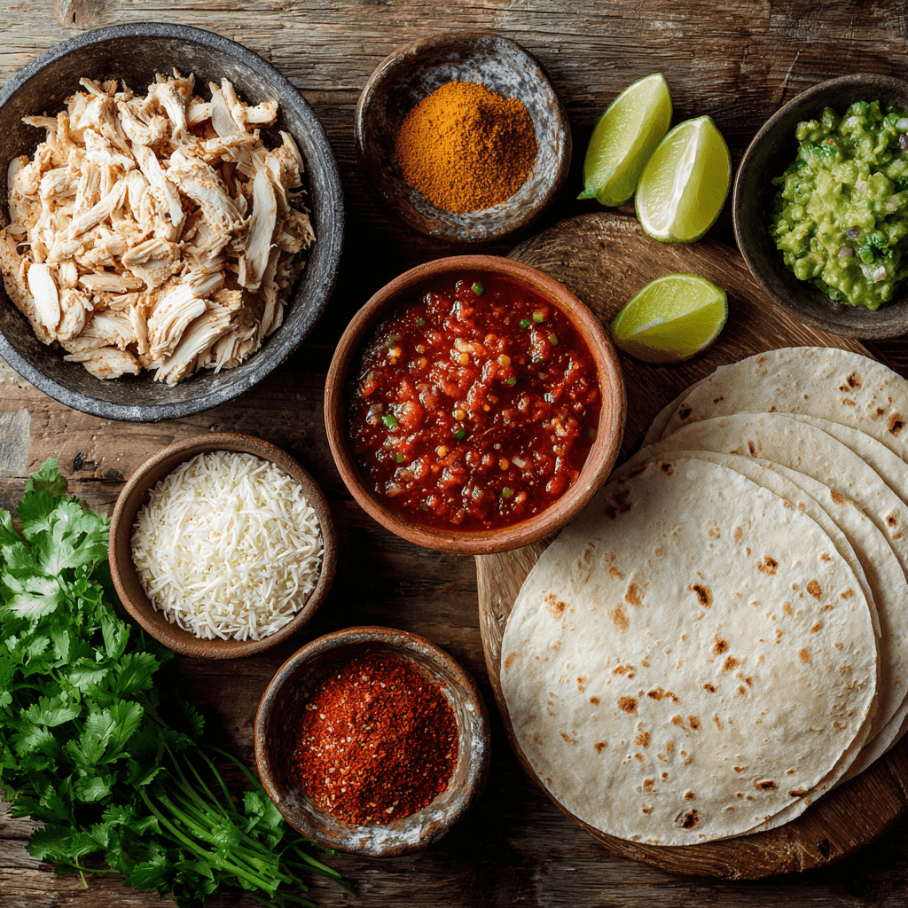 Quick & Easy Instant Pot Shredded Chicken Tacos Recipe Image