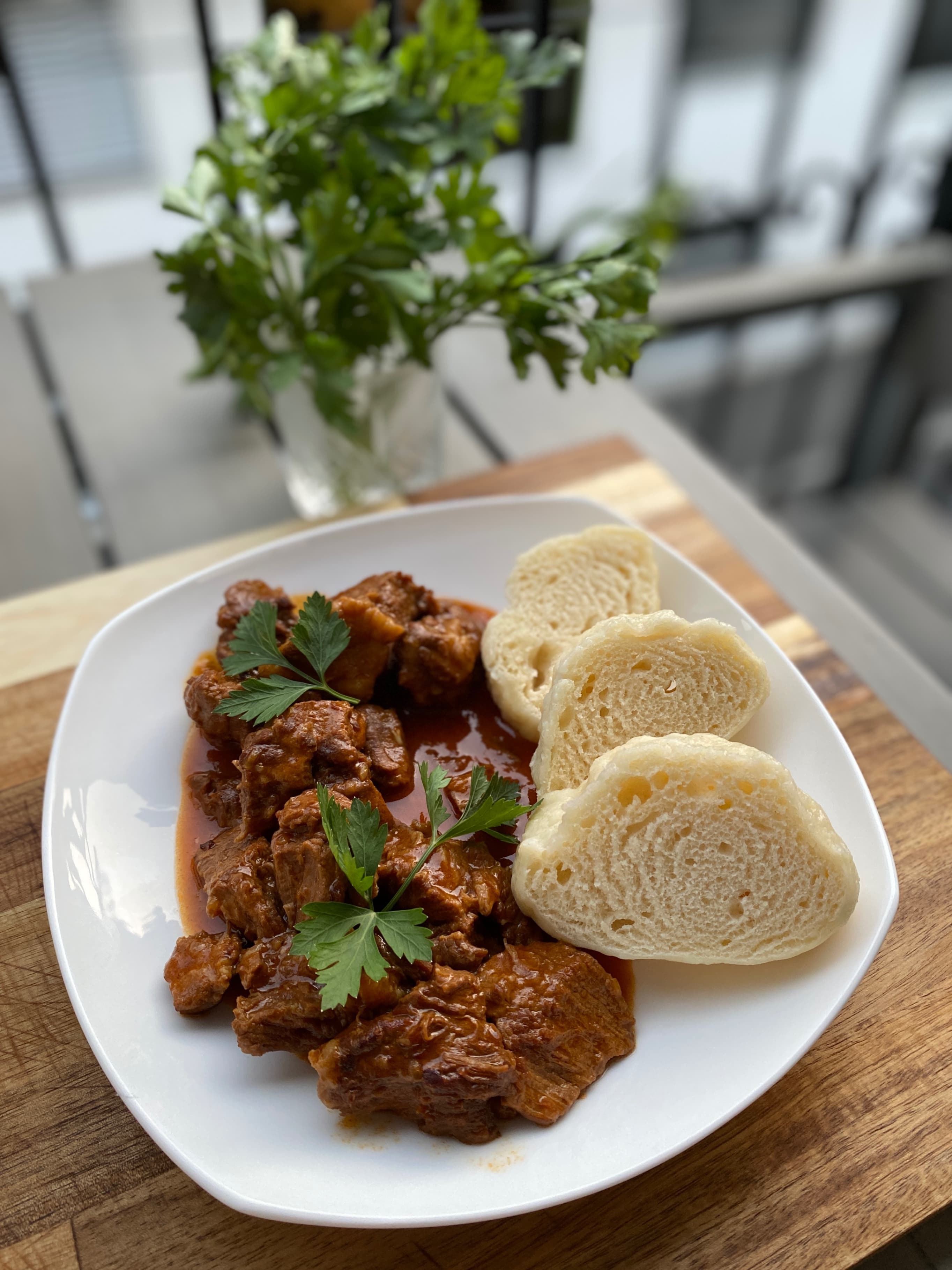 Authentic Czech Goulash Stew Recipe Image
