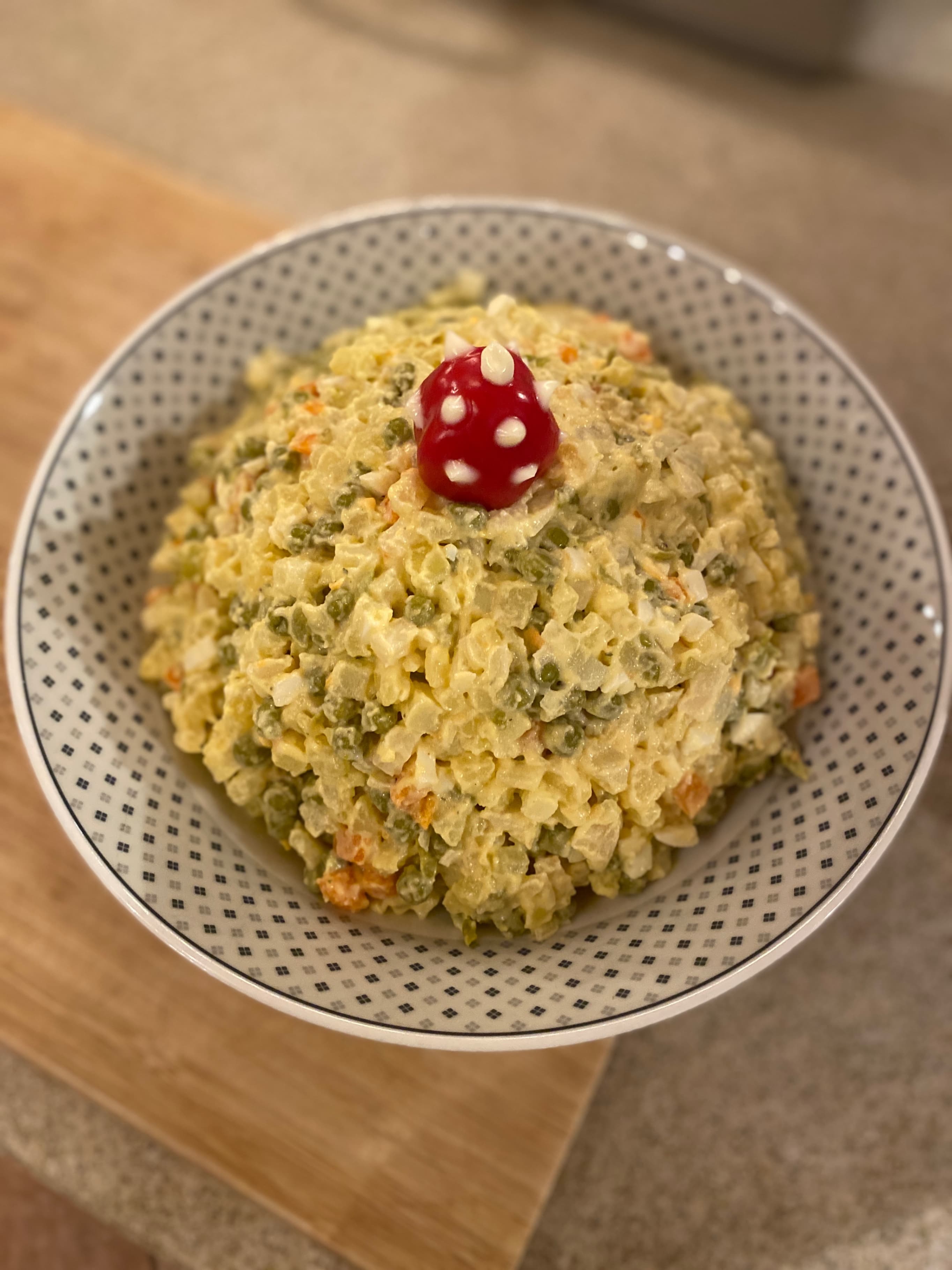 Italian Vegetable Salad Recipe Image