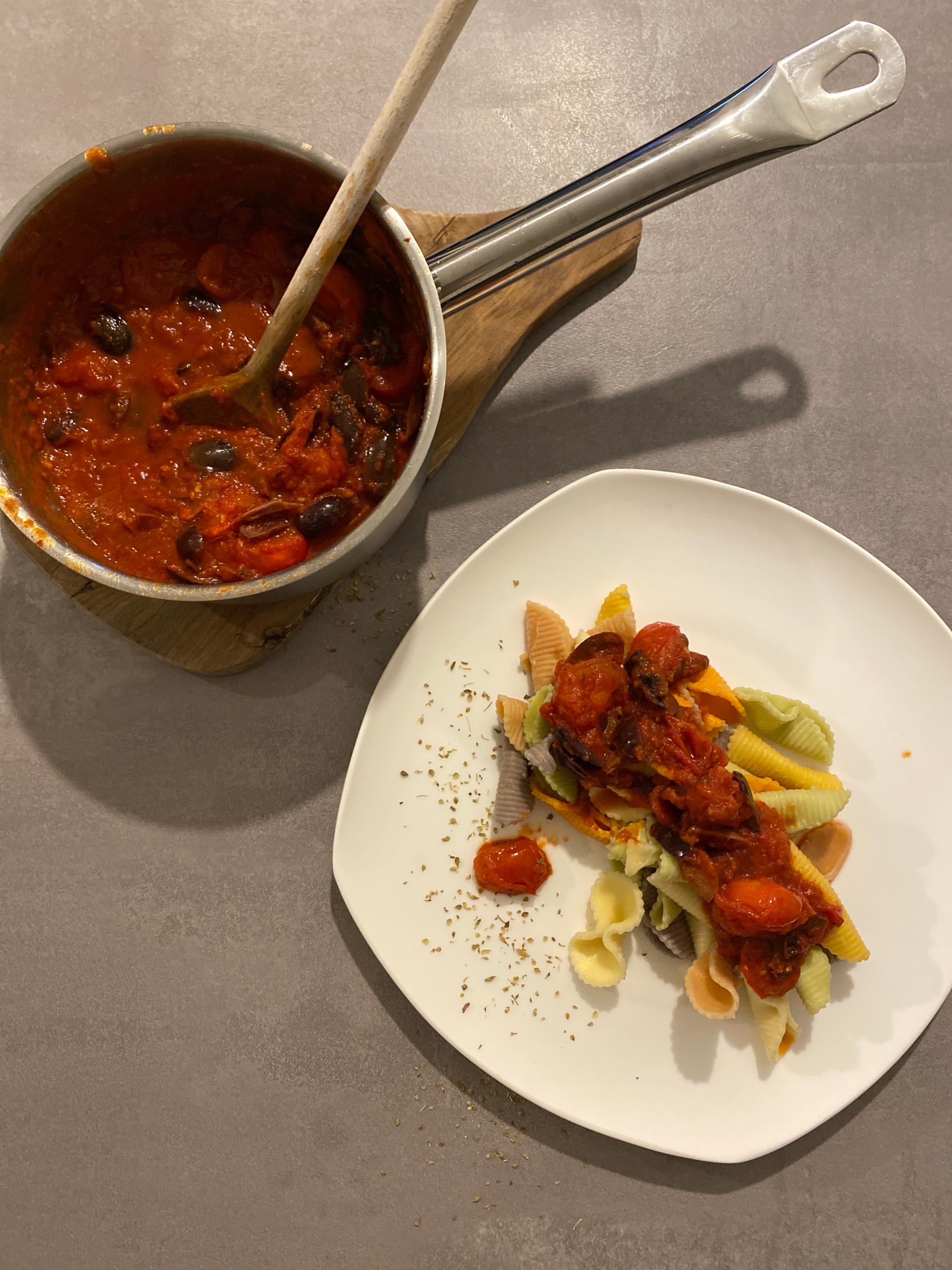 Pasta PuttanescaRecipe Image