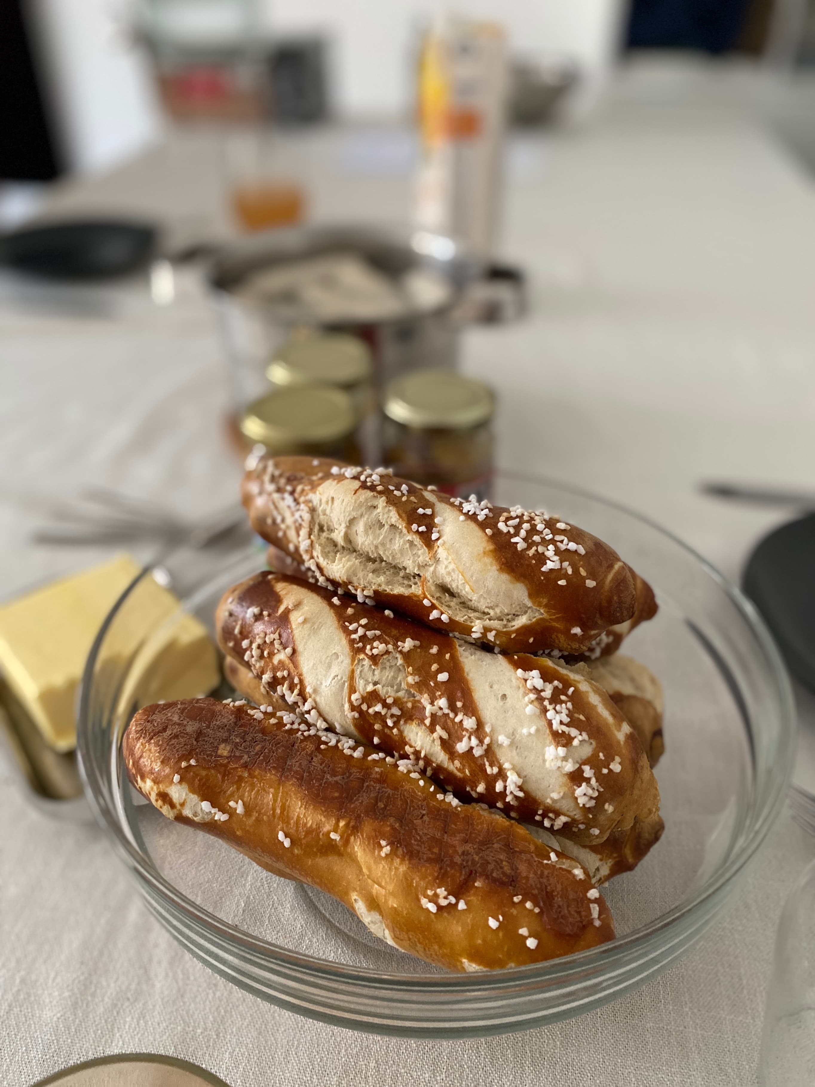 Bavarian Weißwurst BreakfastRecipe Image