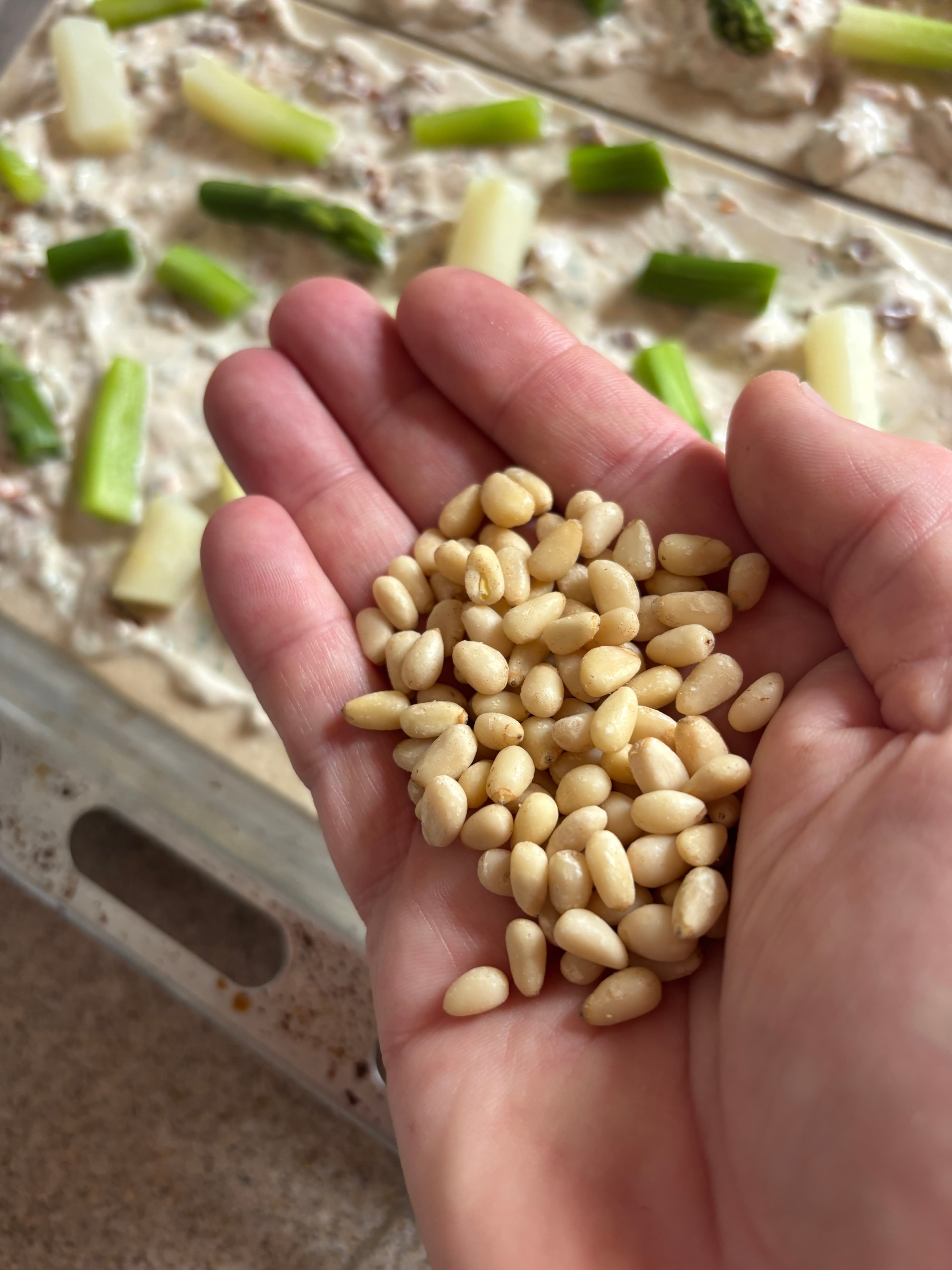 Flammkuchen met aspergesRecipe Image