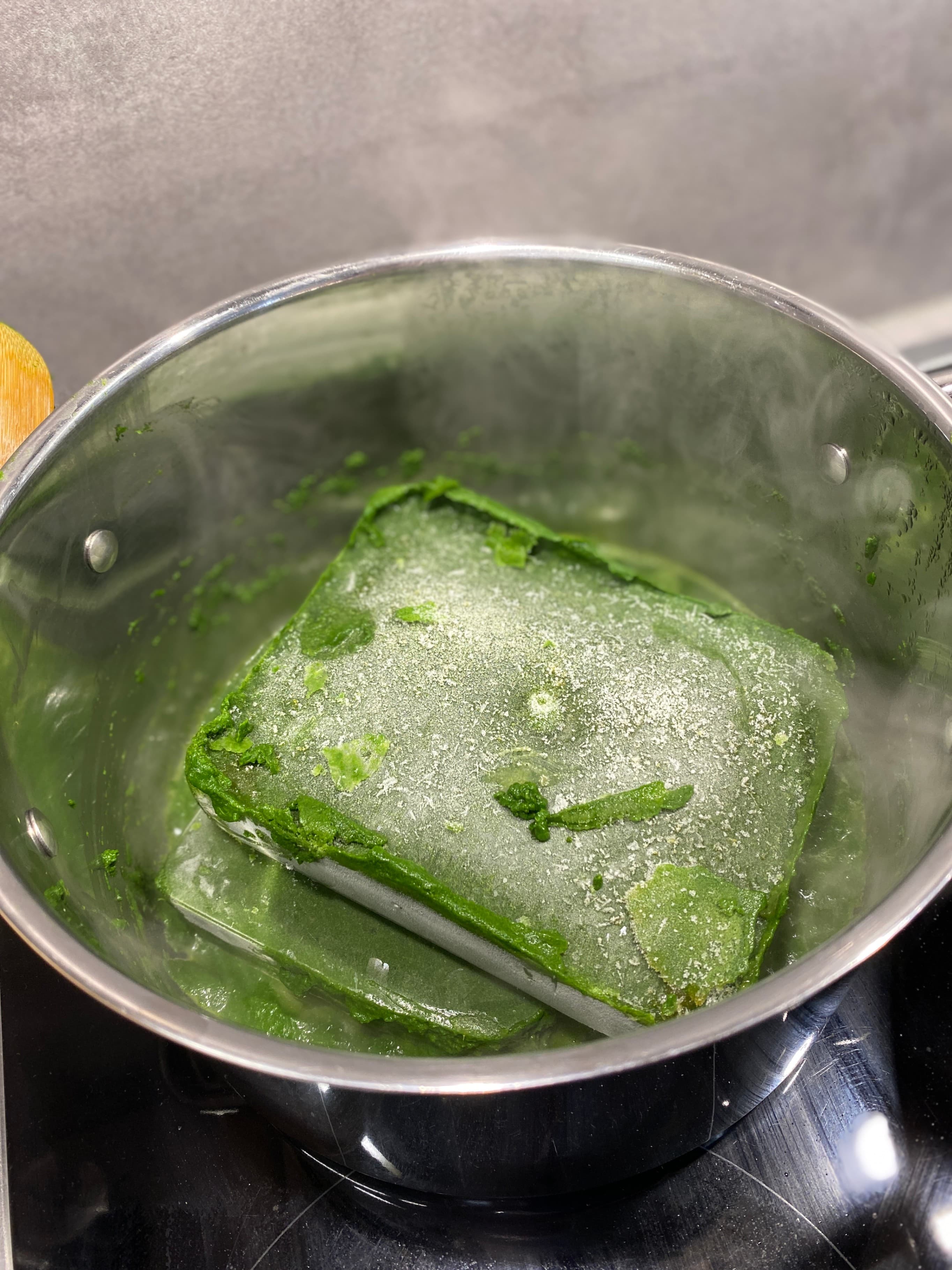 Protein-Spinat-Spätzle (ohne Milch) Recipe Image