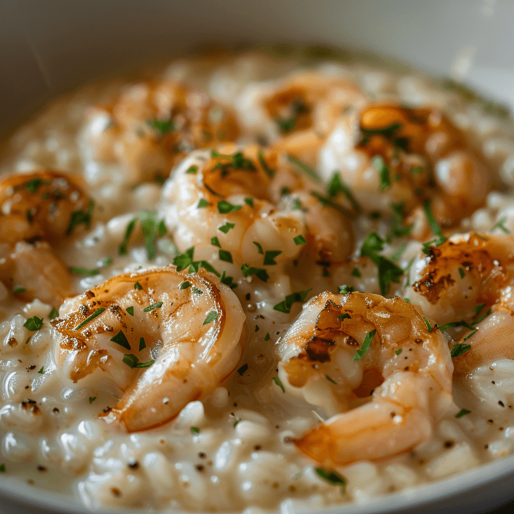 Creamy Shrimp Risotto: An Easy and Delicious Recipe in 25 Minutes Recipe Image