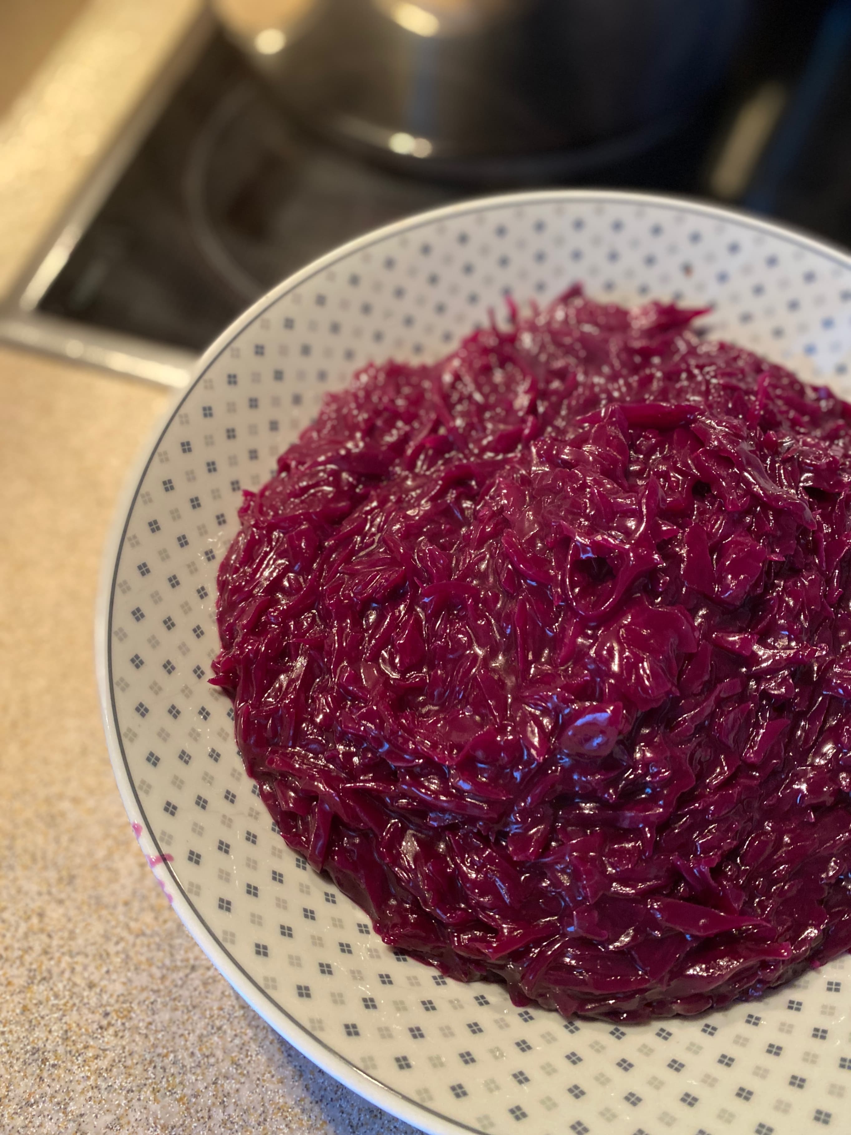 Braised Red Cabbage Recipe Image