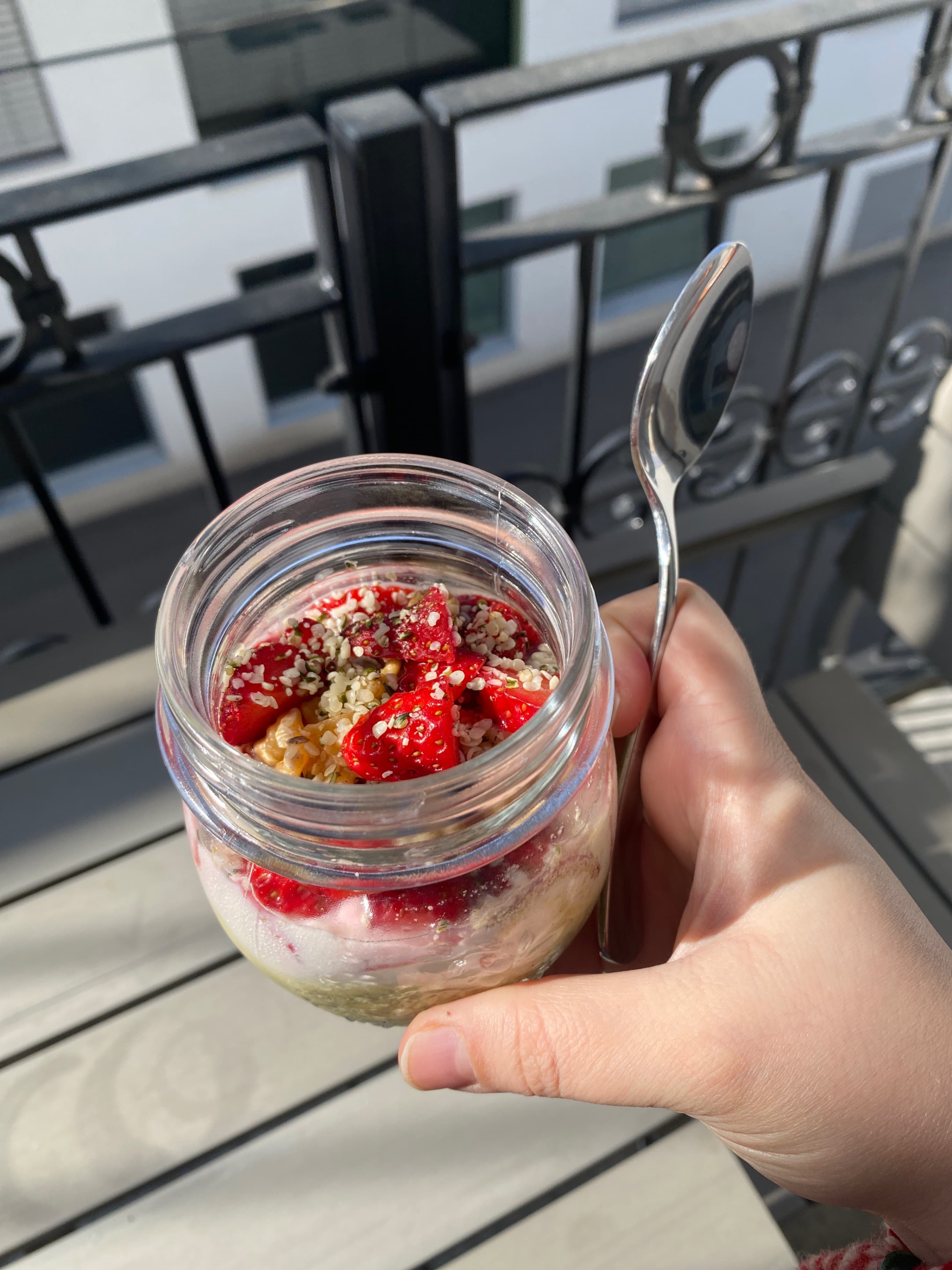 Eiwitrijke Pistache Chia Pudding Recipe Image