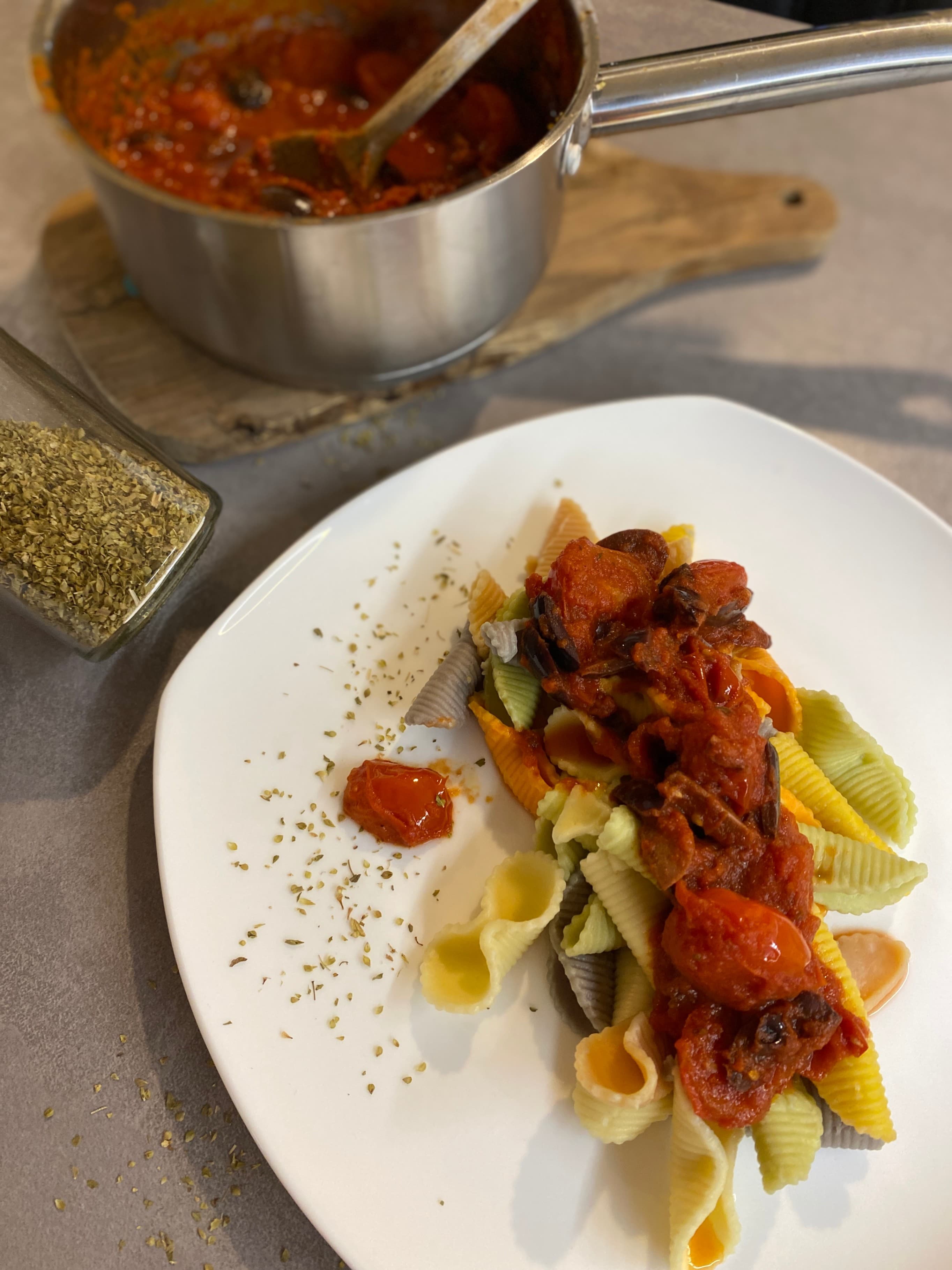 Pasta PuttanescaRecipe Image