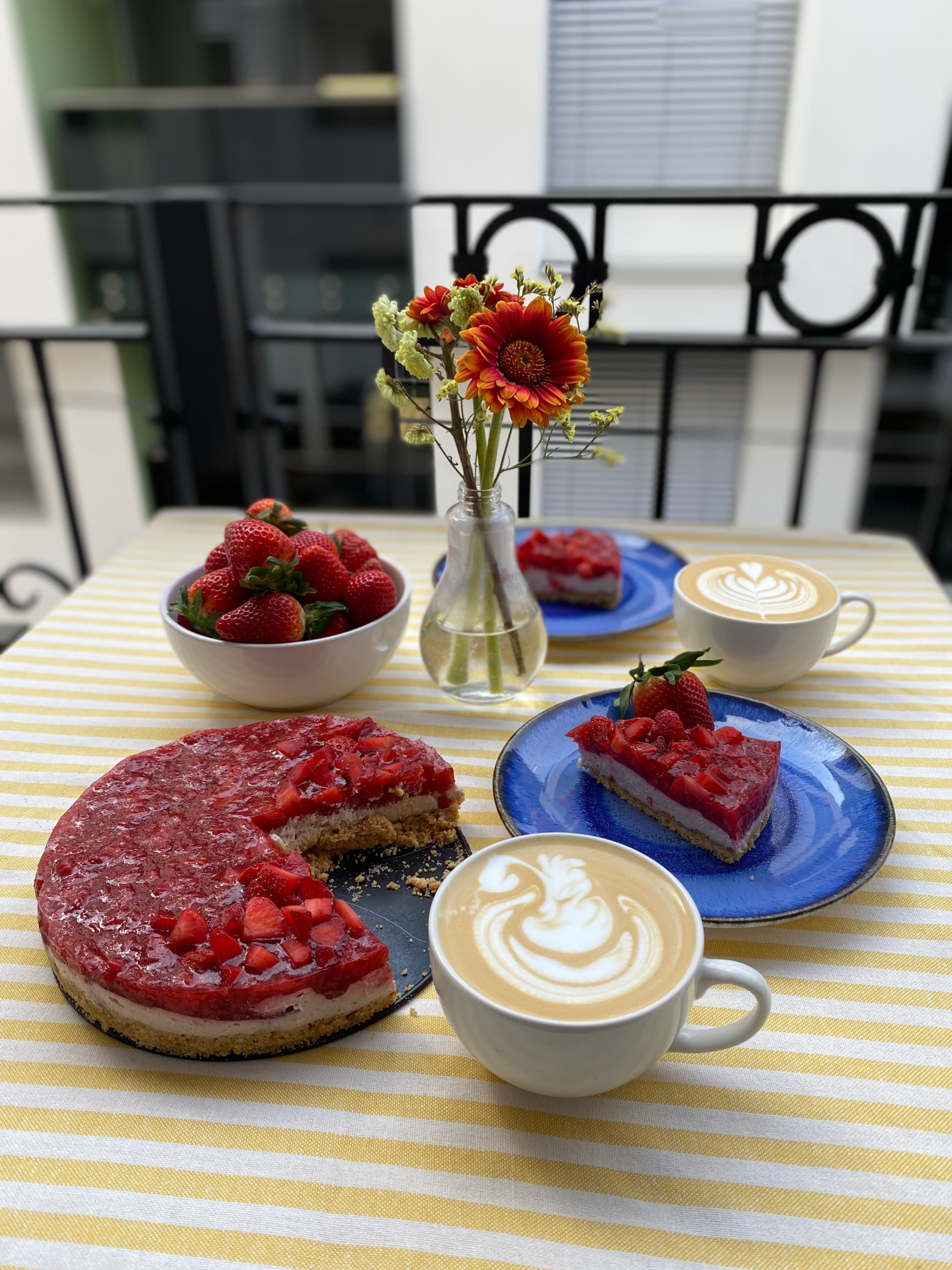 Strawberry Banana CheesecakeRecipe Image
