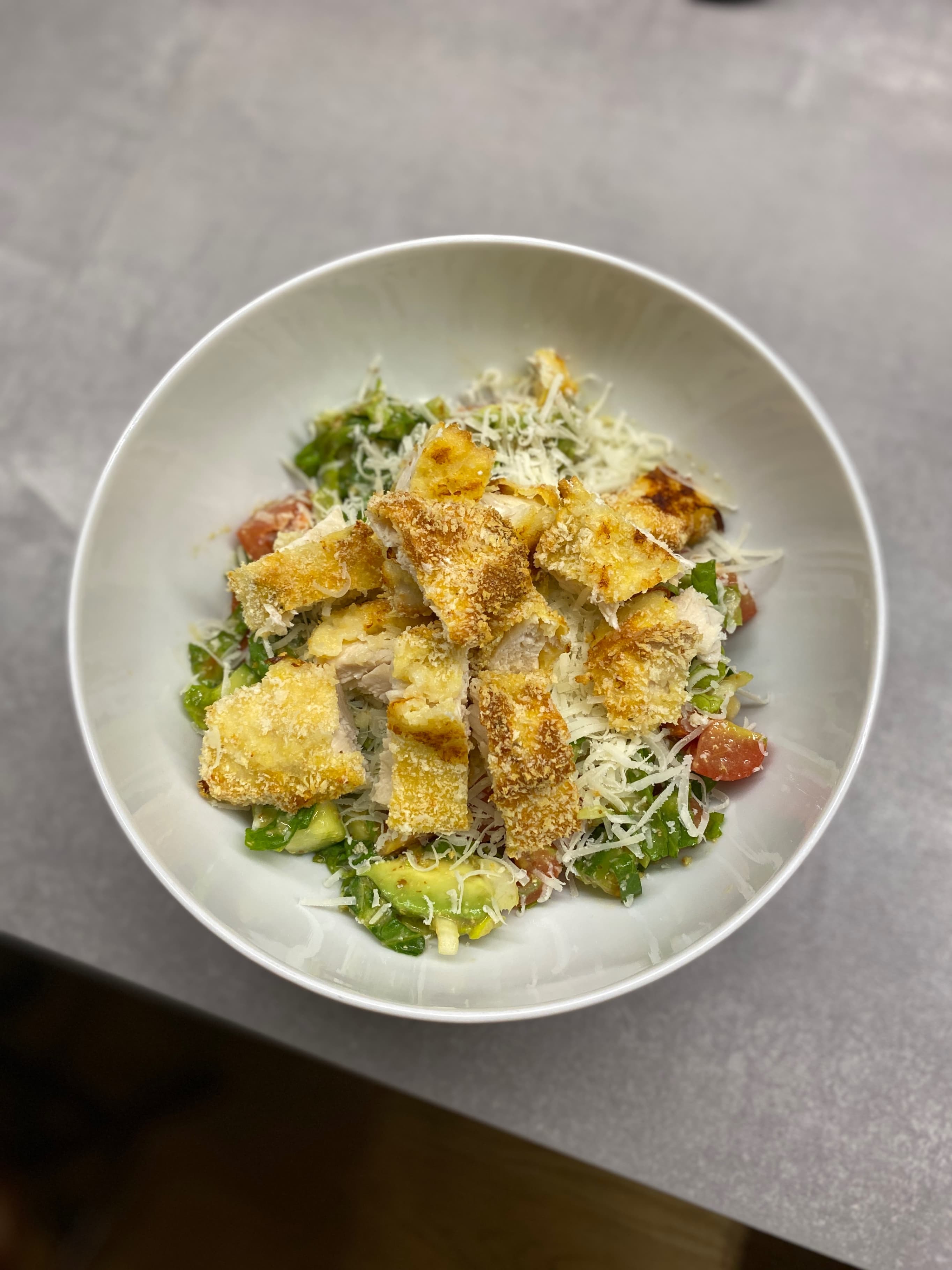 Crispy Chicken Salad Recipe Image