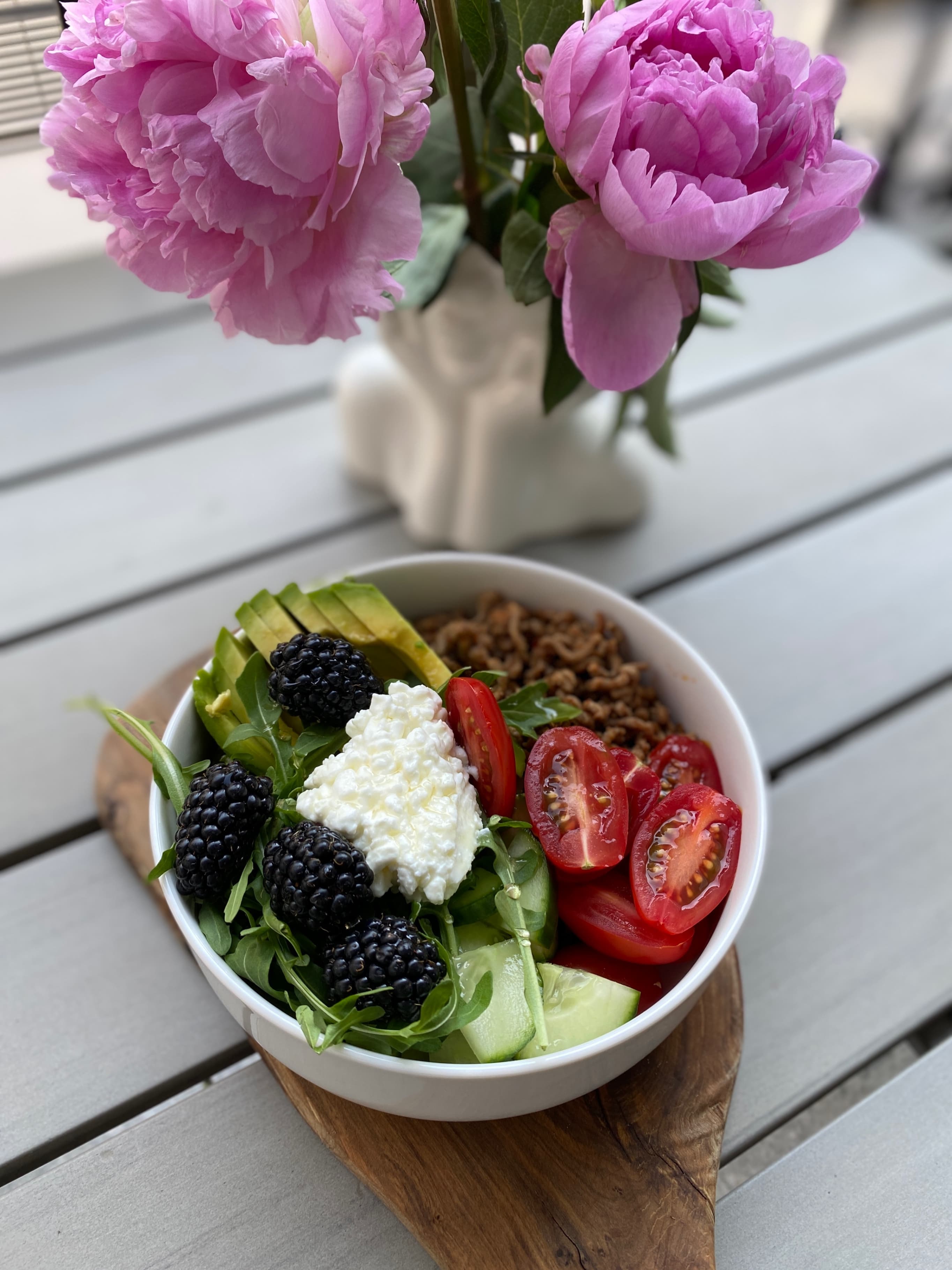 Hot Honey Ground Beef BowlRecipe Image