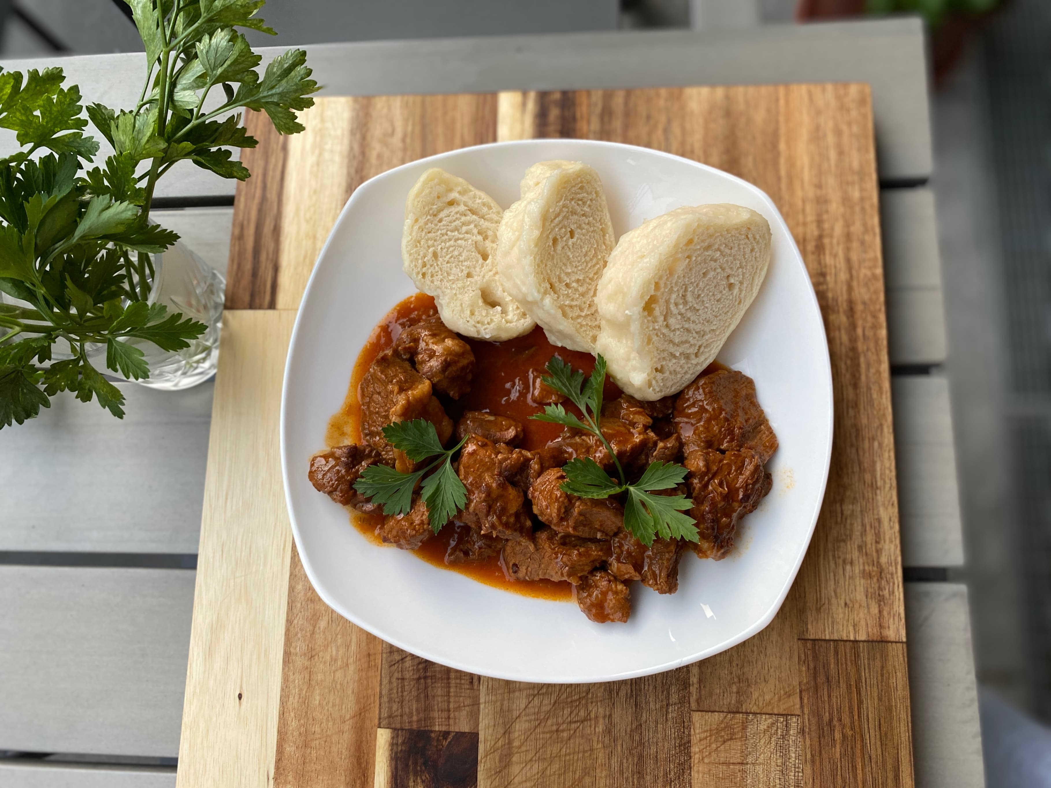 Authentic Czech Goulash Stew Recipe Image