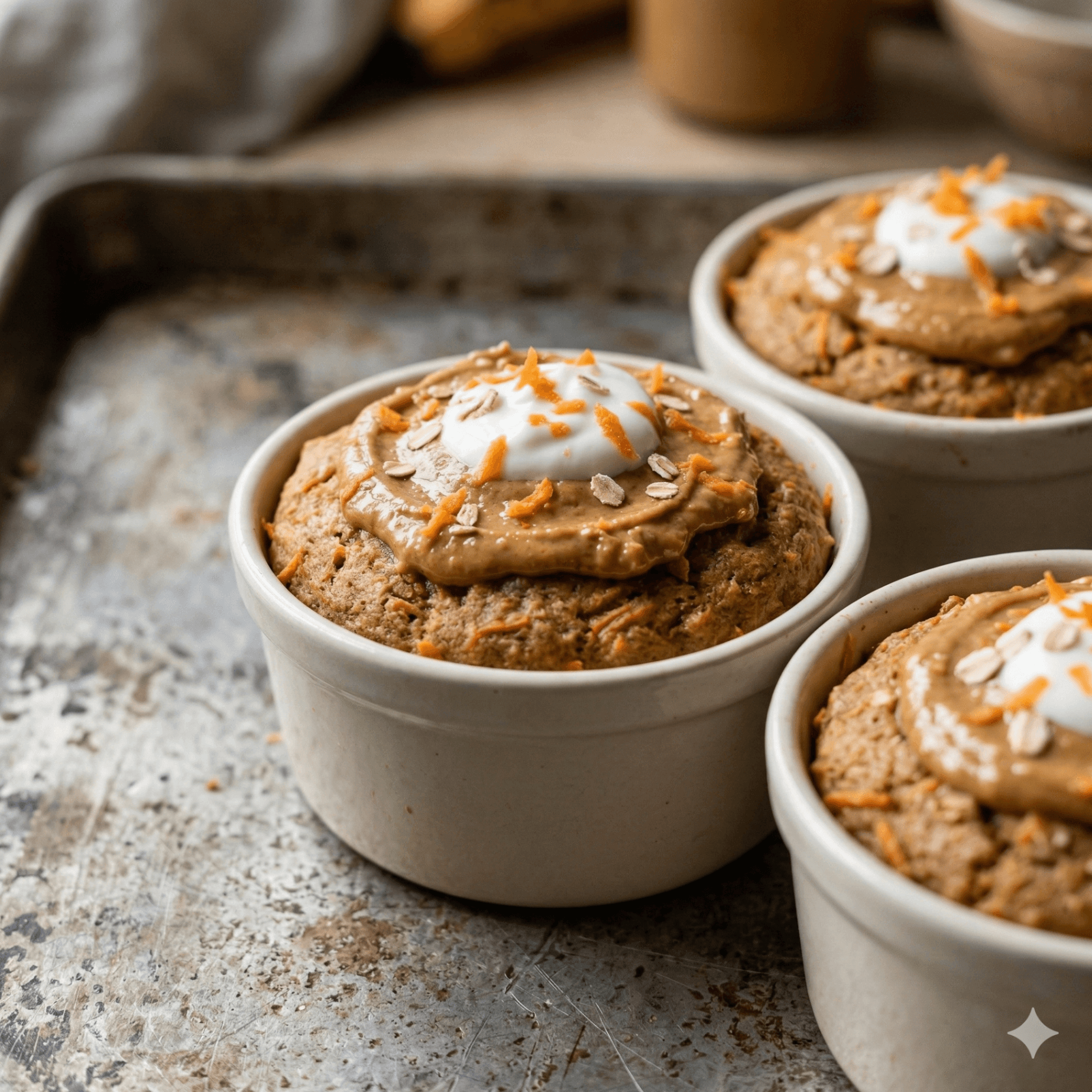 Bananen Pindakaas Worteltaart Recipe Image