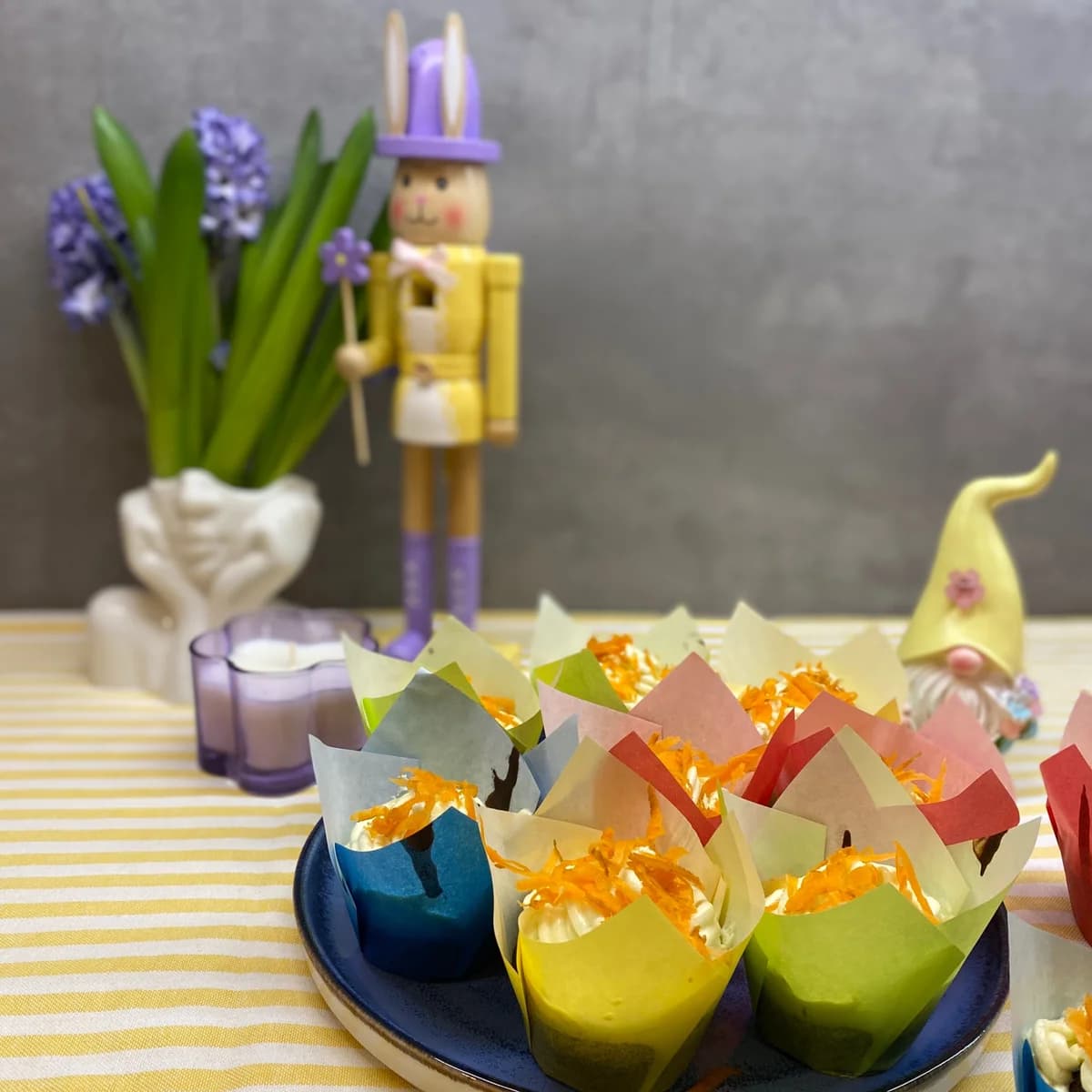 Easter Carrot Muffins Recipe - Rocely