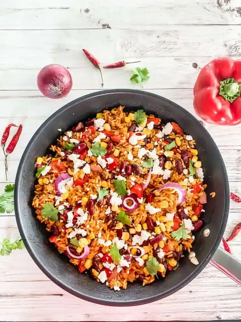Mexikanische ReispfanneRecipe Image