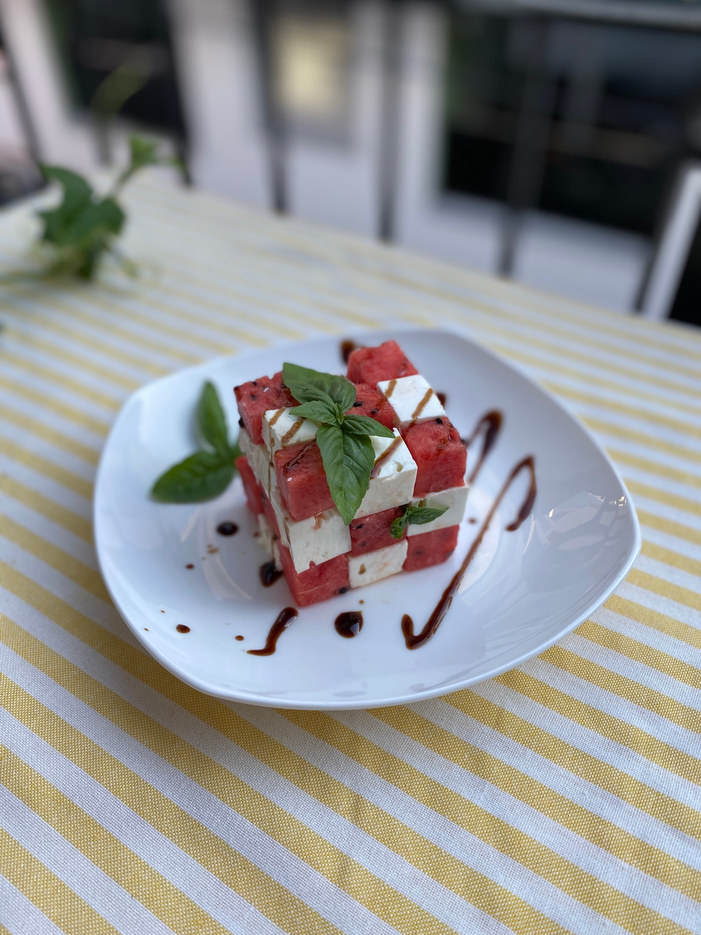 Salade de pastèque facile en deux étapesRecipe Image