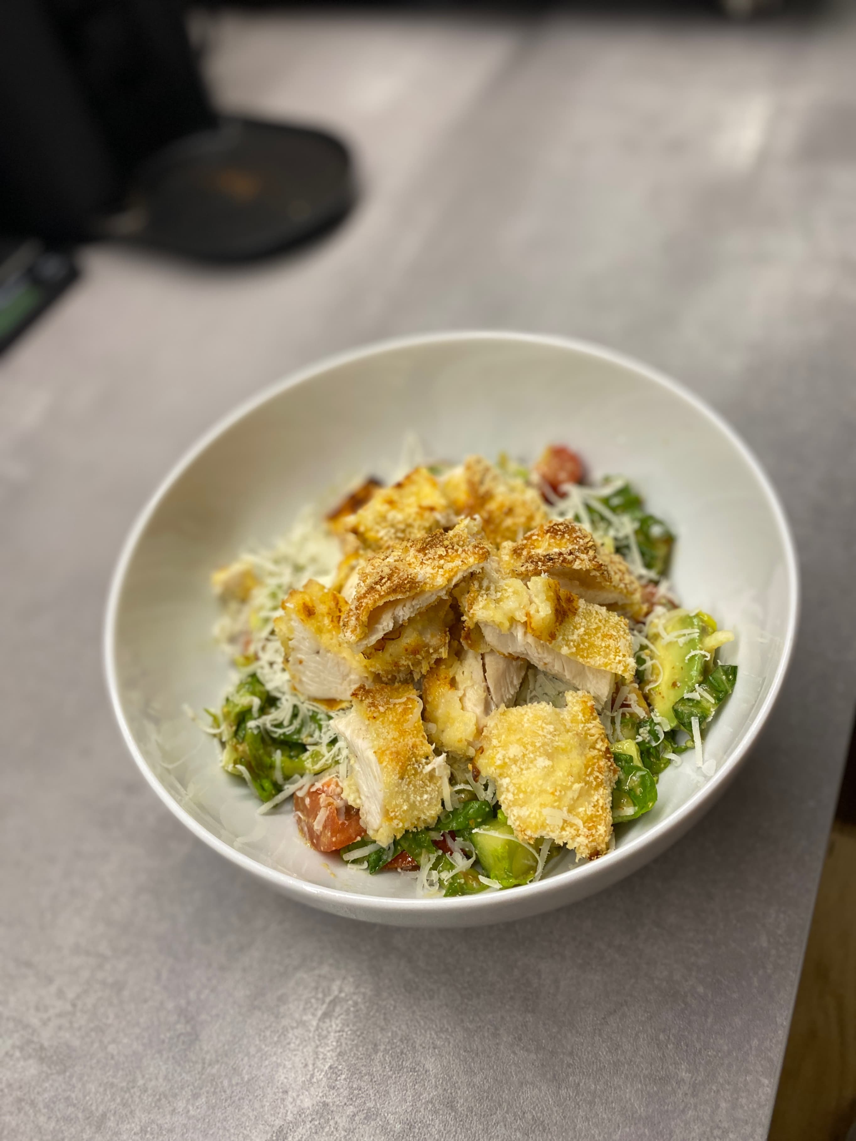 Crispy Chicken Salad Recipe Image