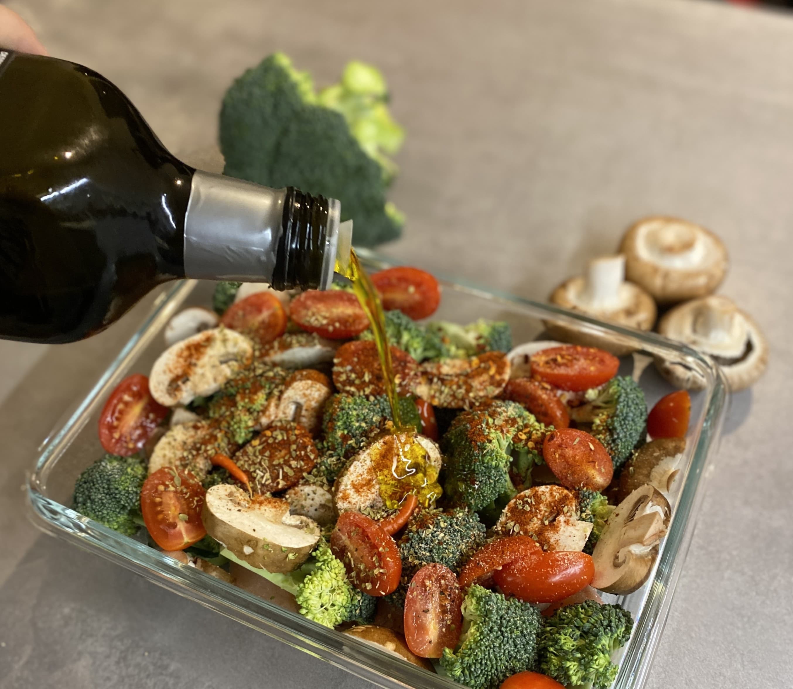 One Tray Chicken and Broccoli BakeRecipe Image