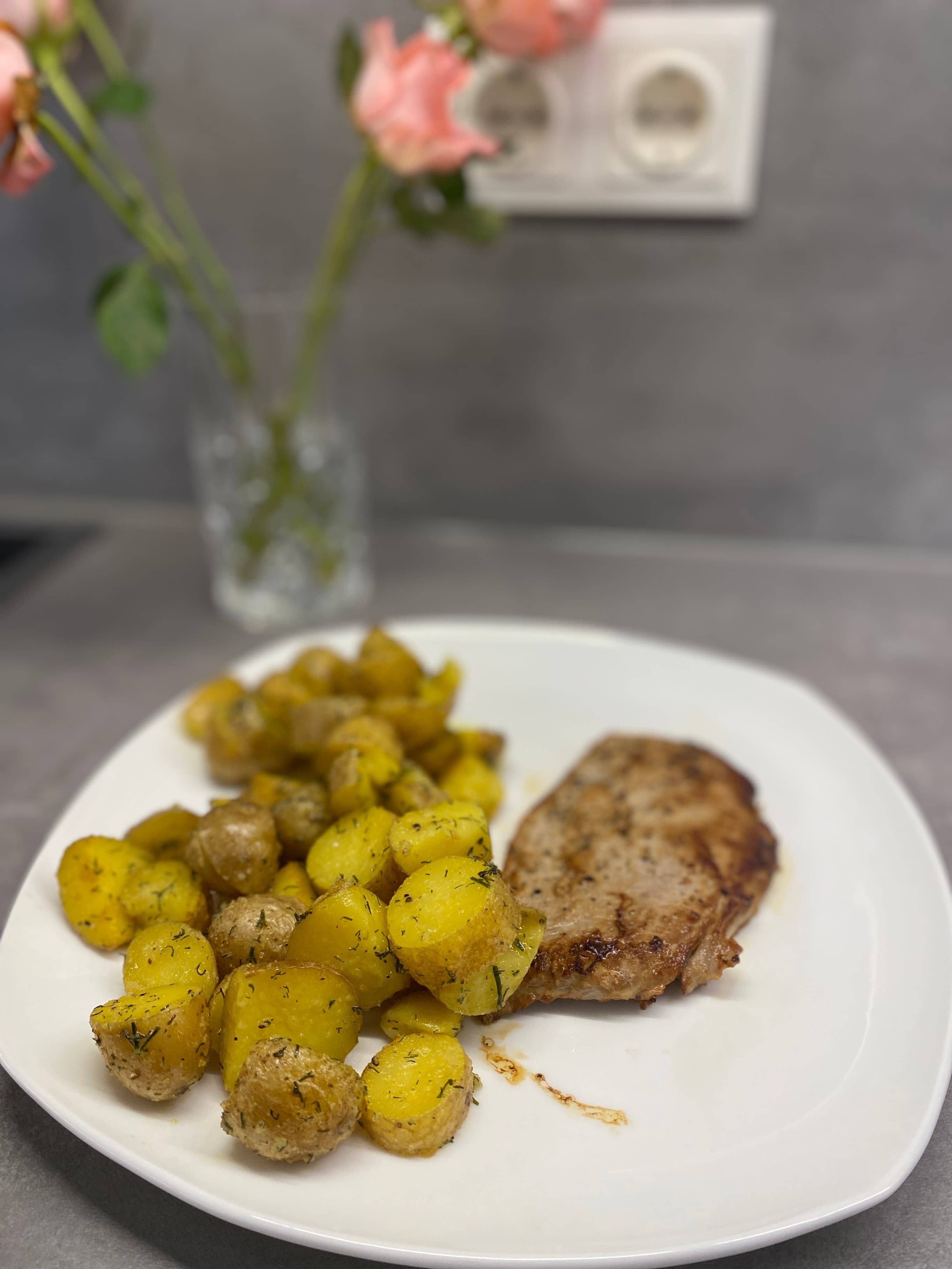 Naturschnitzel mit DrillingenRecipe Image