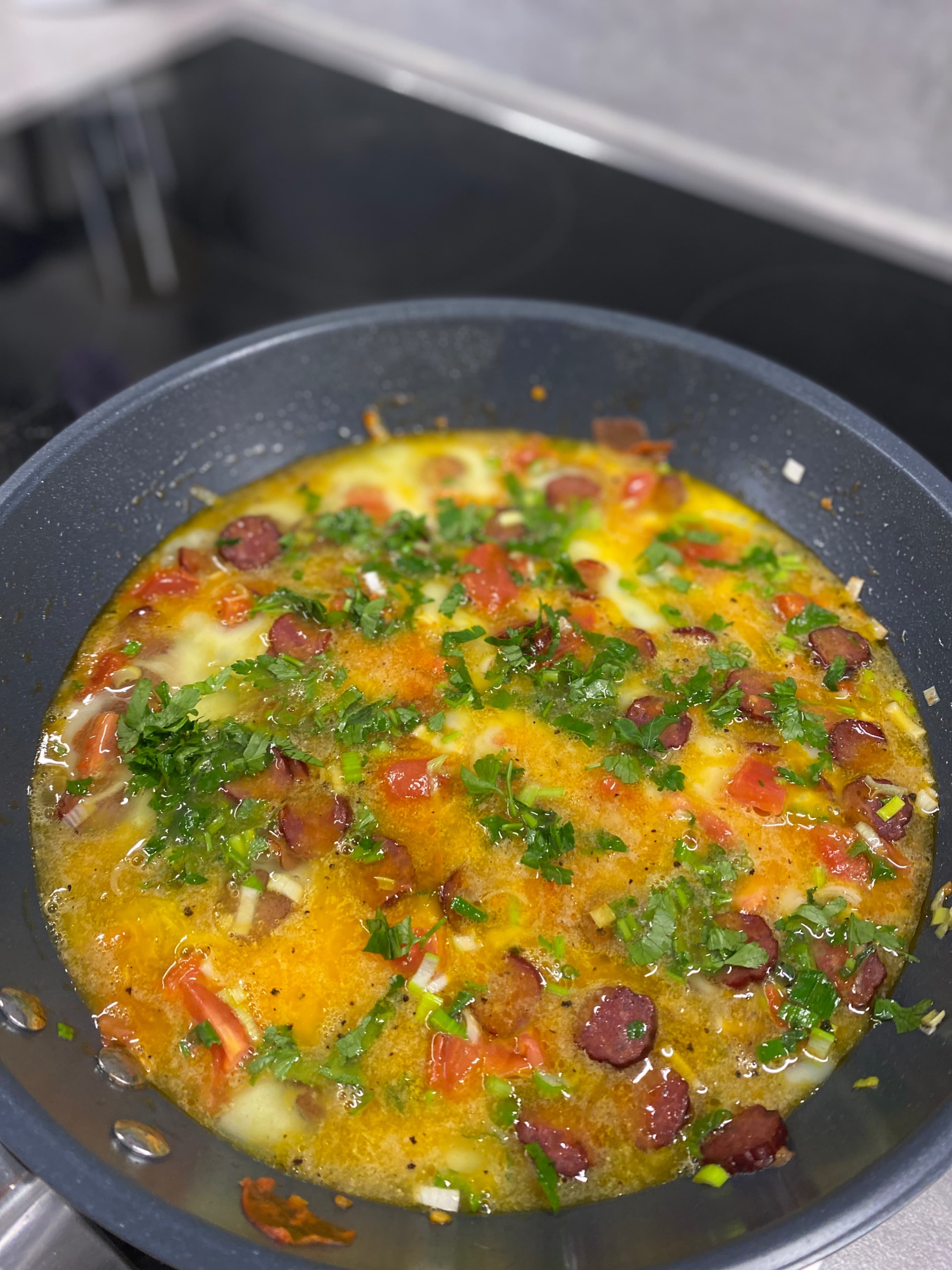 Cabanossi Omelett Recipe Image