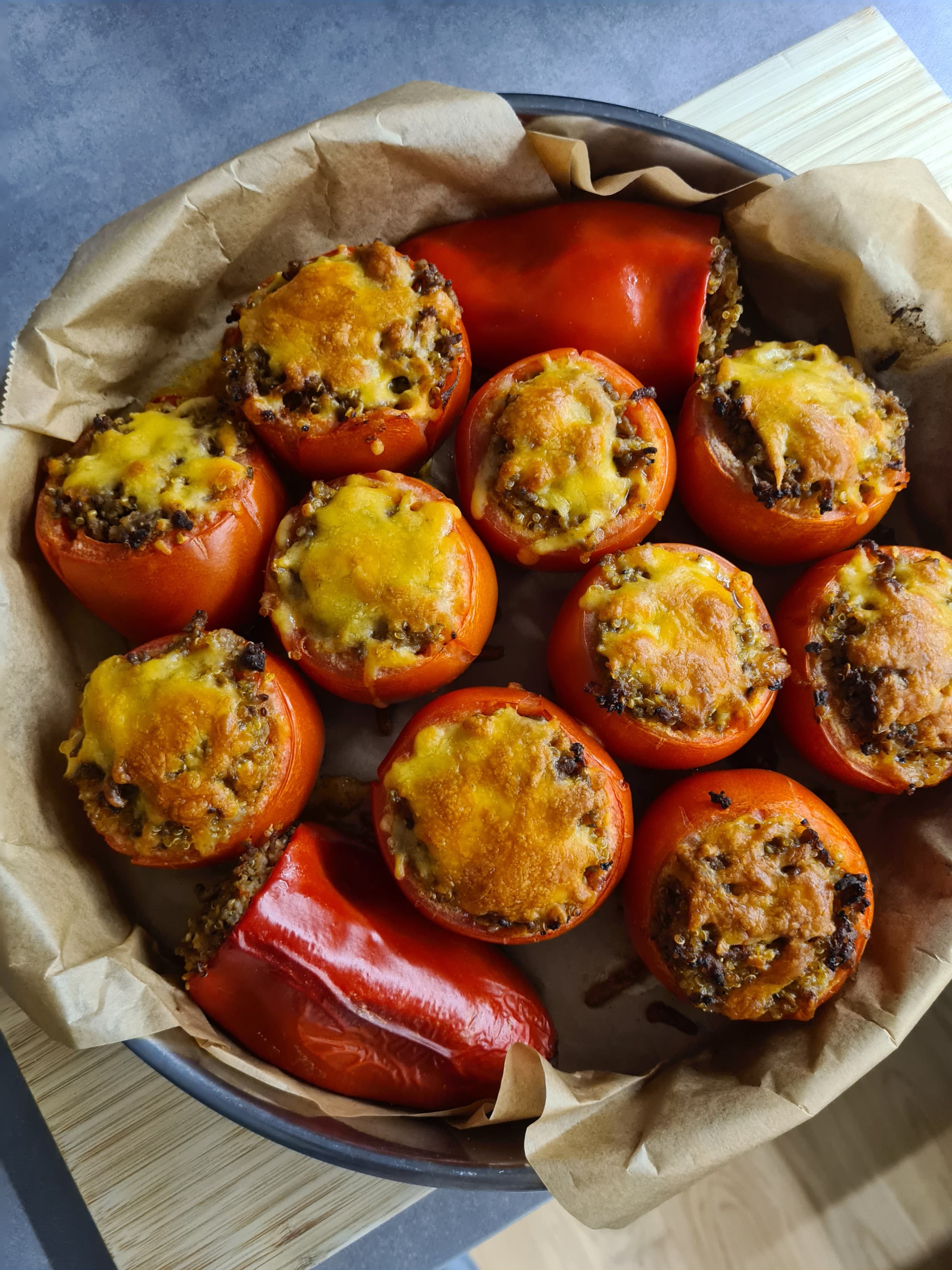 Quinoa Stuffed TomatoesRecipe Image