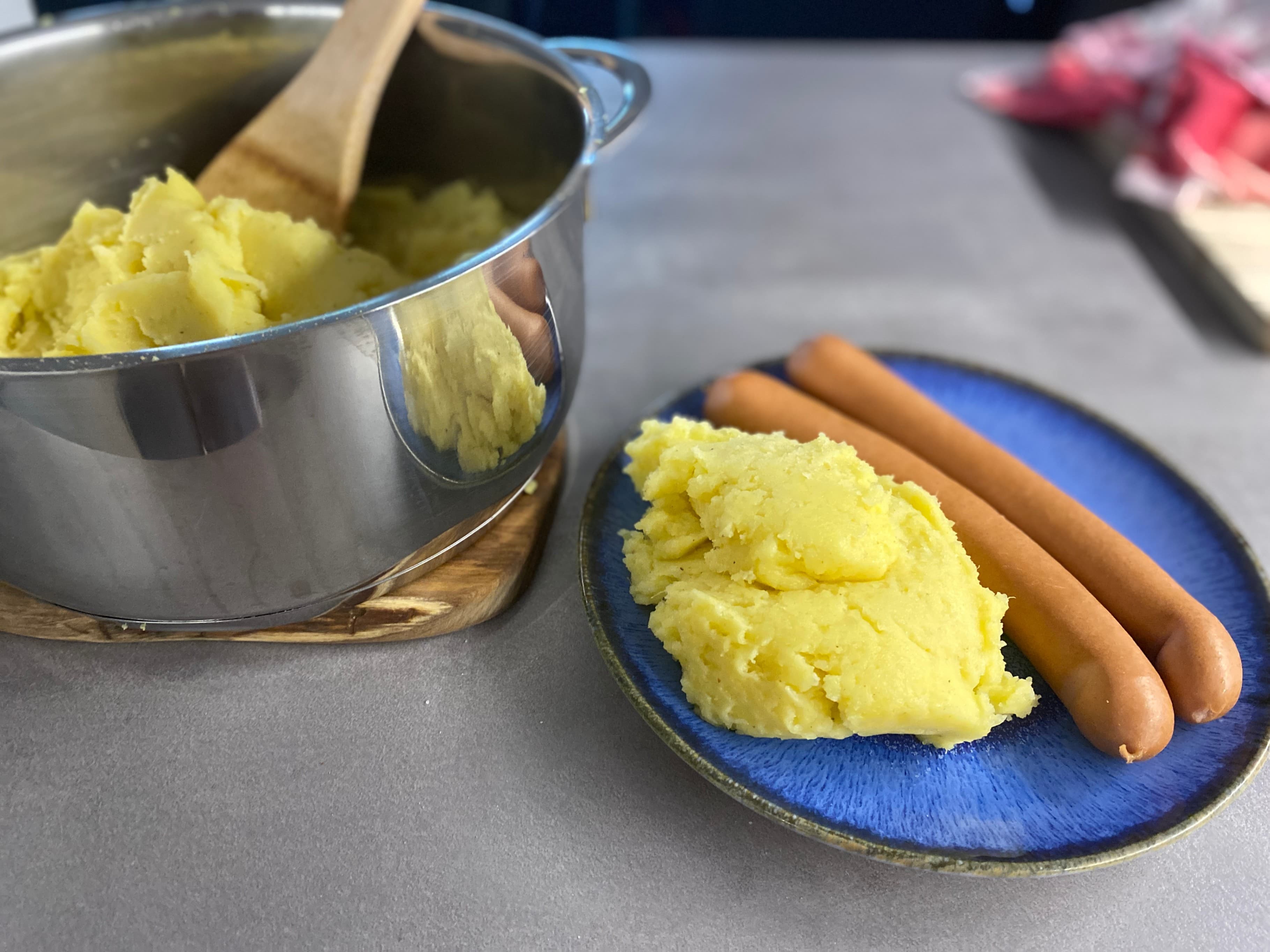 Frankfurter with Potato PureeRecipe Image