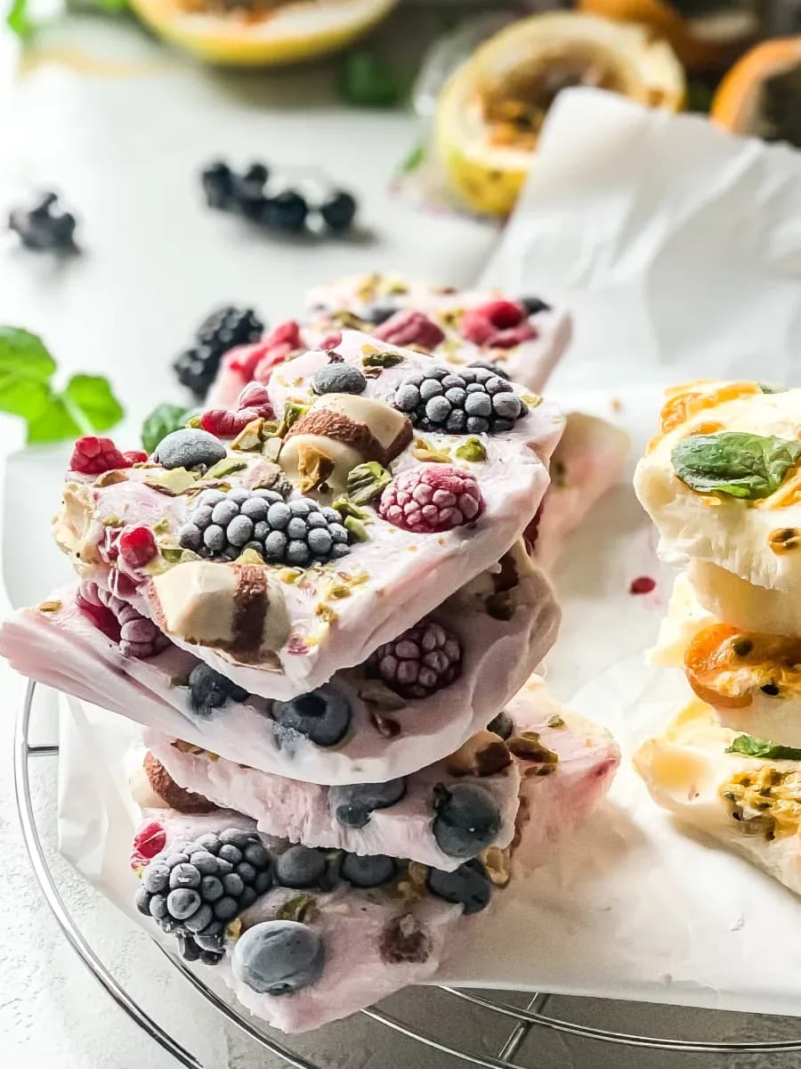 Беззахарен йогурт сладолед без машина за сладоледRecipe Image