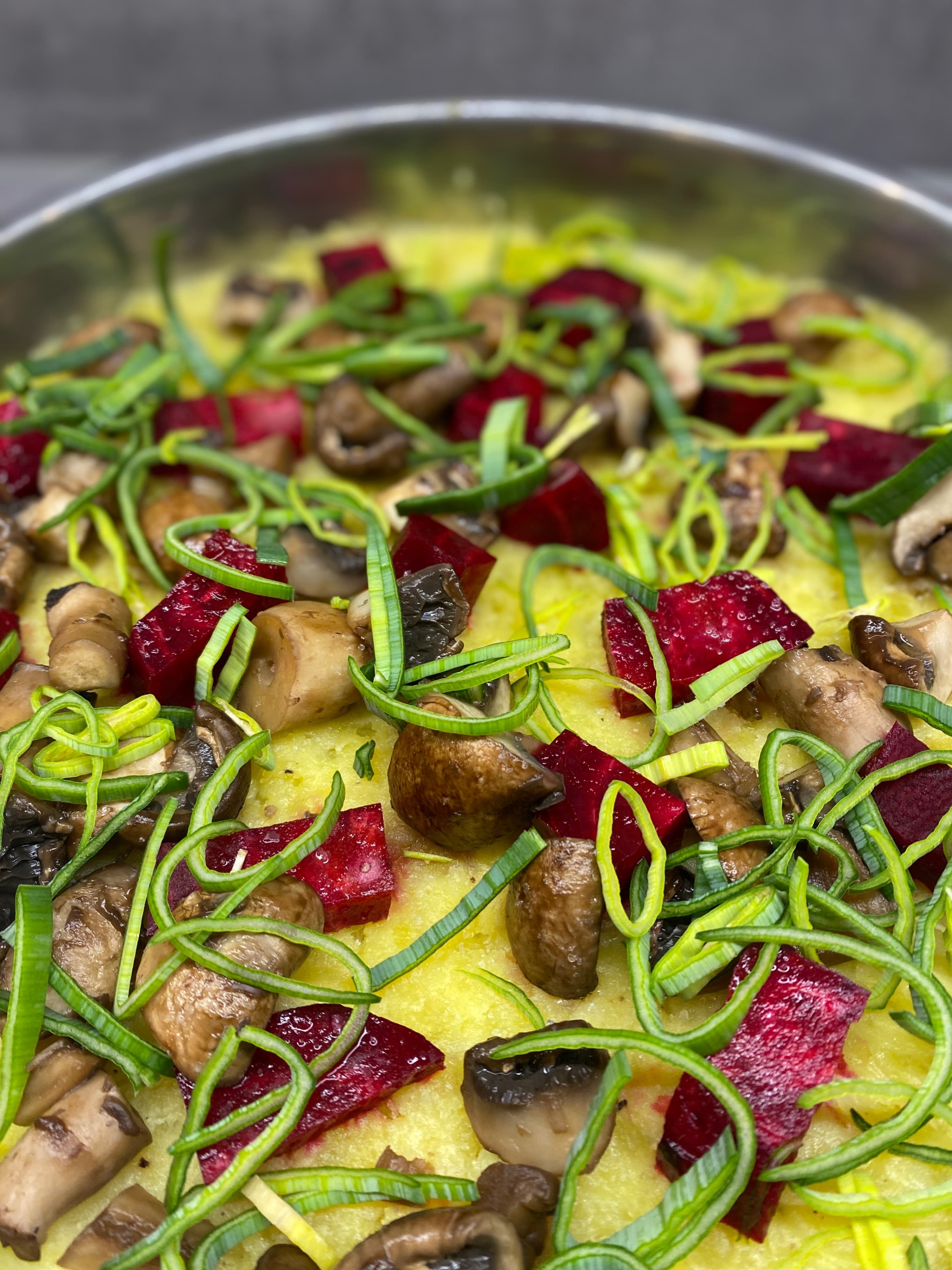 Rustic Potato & Vegetable Egg Bake (Savory Potato Pie) Recipe Image