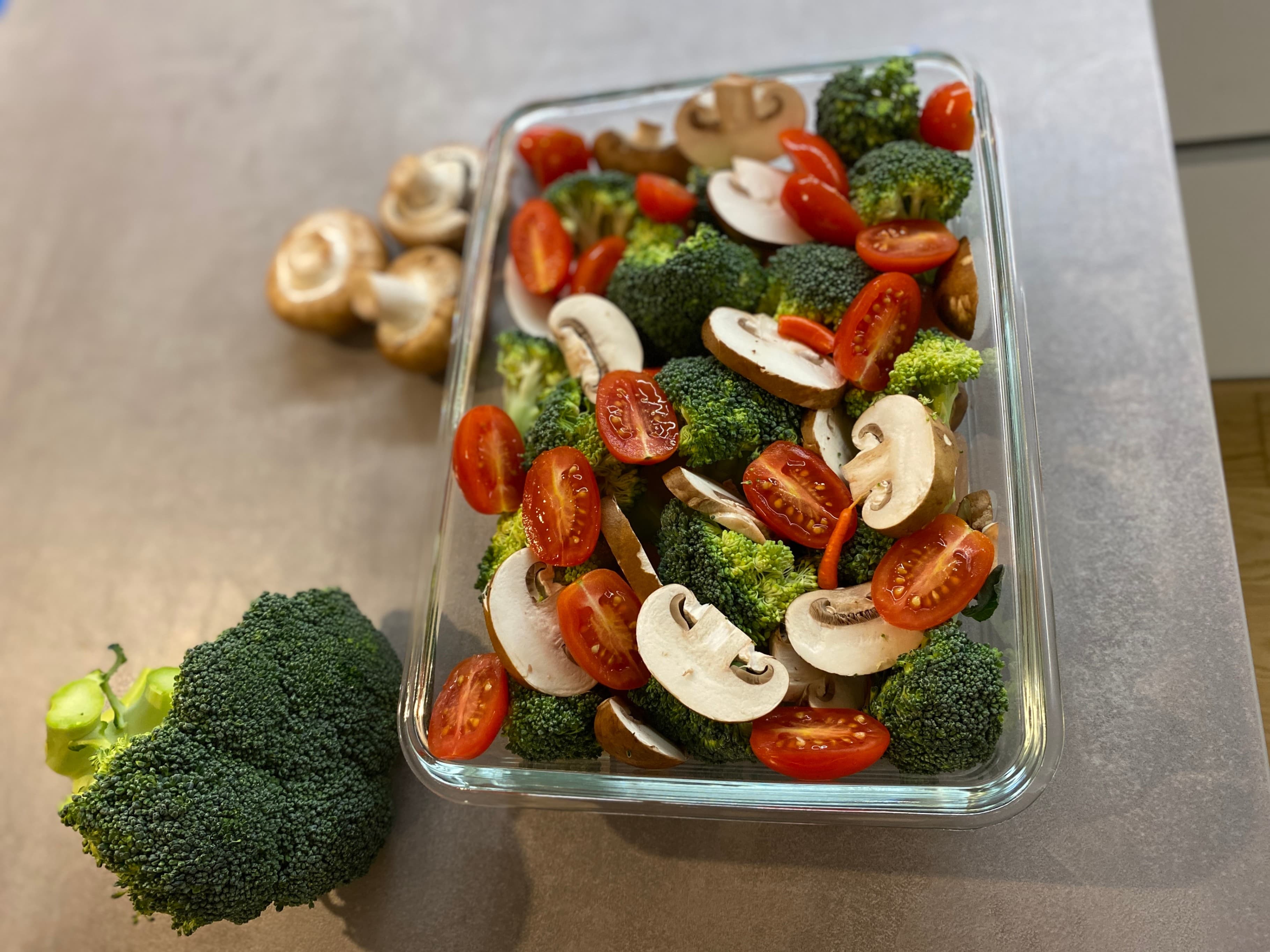 One Tray Chicken and Broccoli BakeRecipe Image