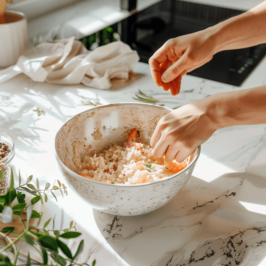Creamy Shrimp Risotto: An Easy and Delicious Recipe in 25 Minutes Recipe Image