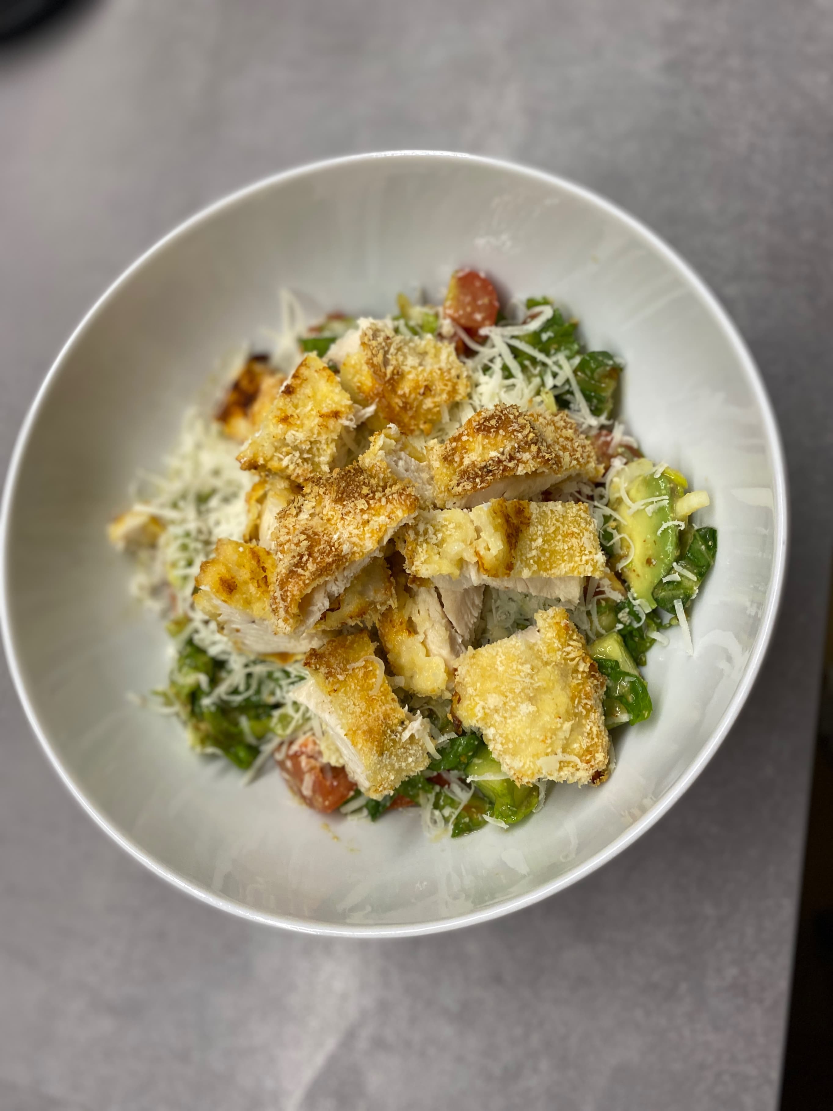 Crispy Chicken Salad Recipe Image