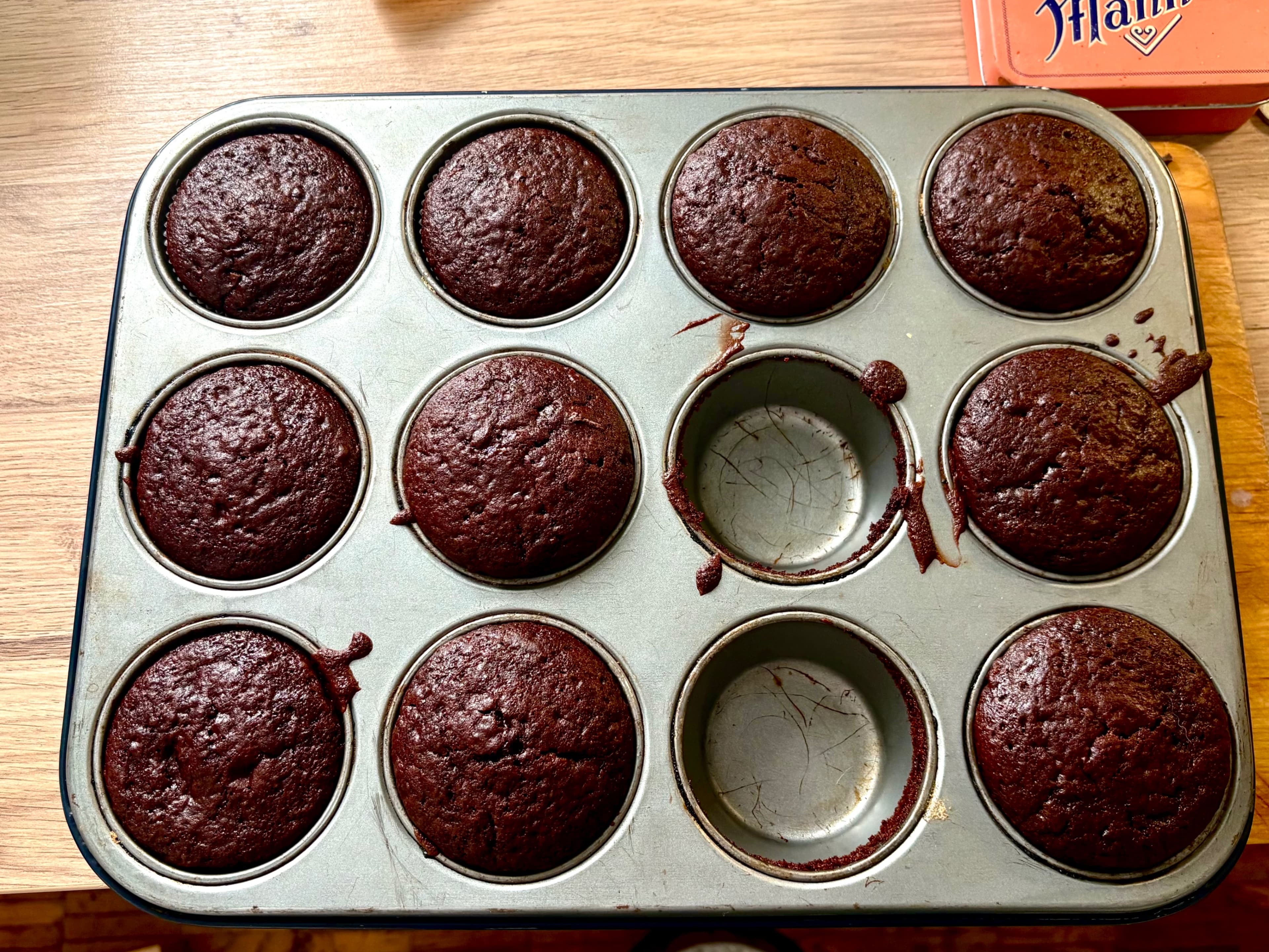 Chocolate Muffins Recipe Image