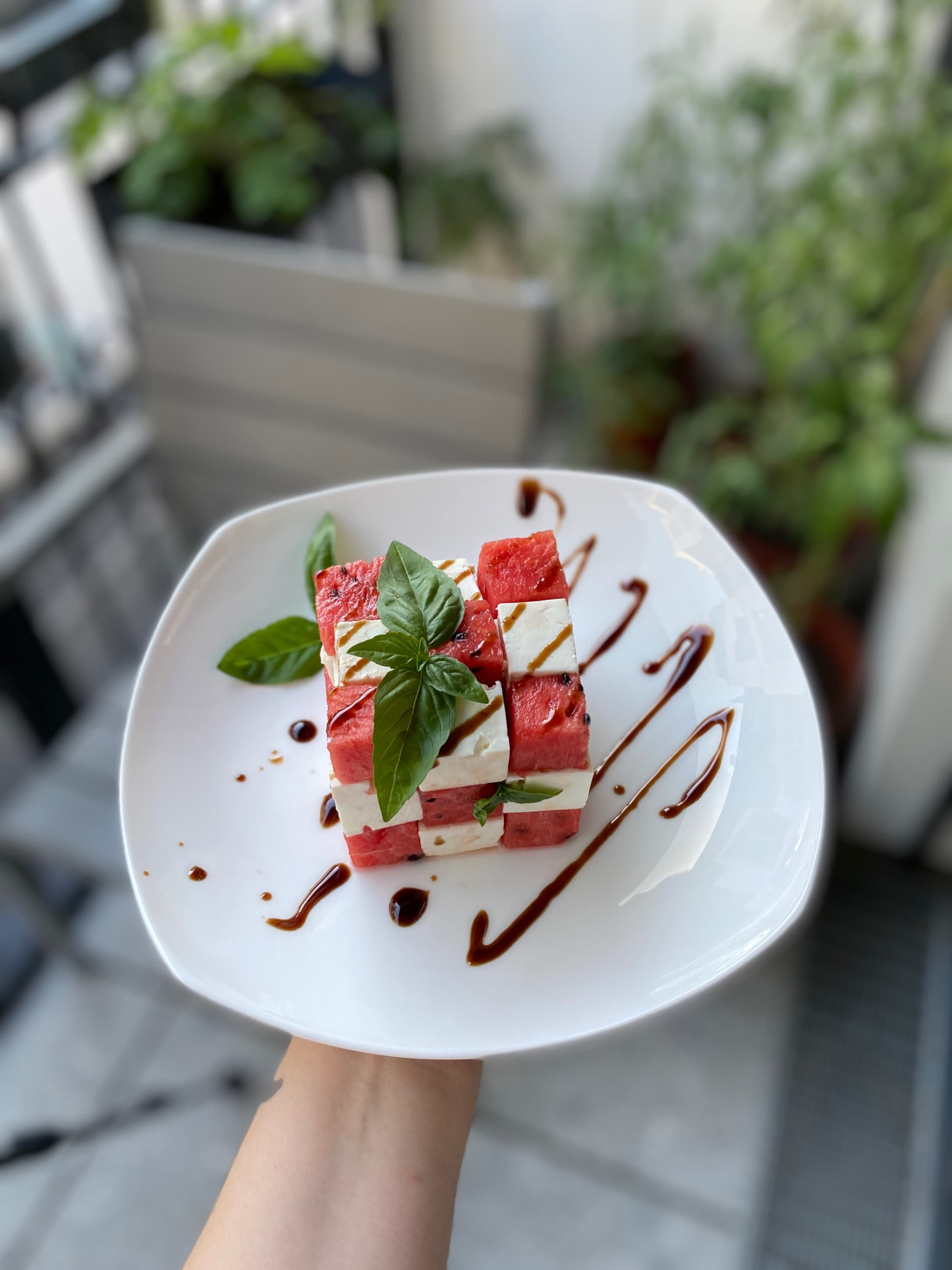 Salade de pastèque facile en deux étapesRecipe Image
