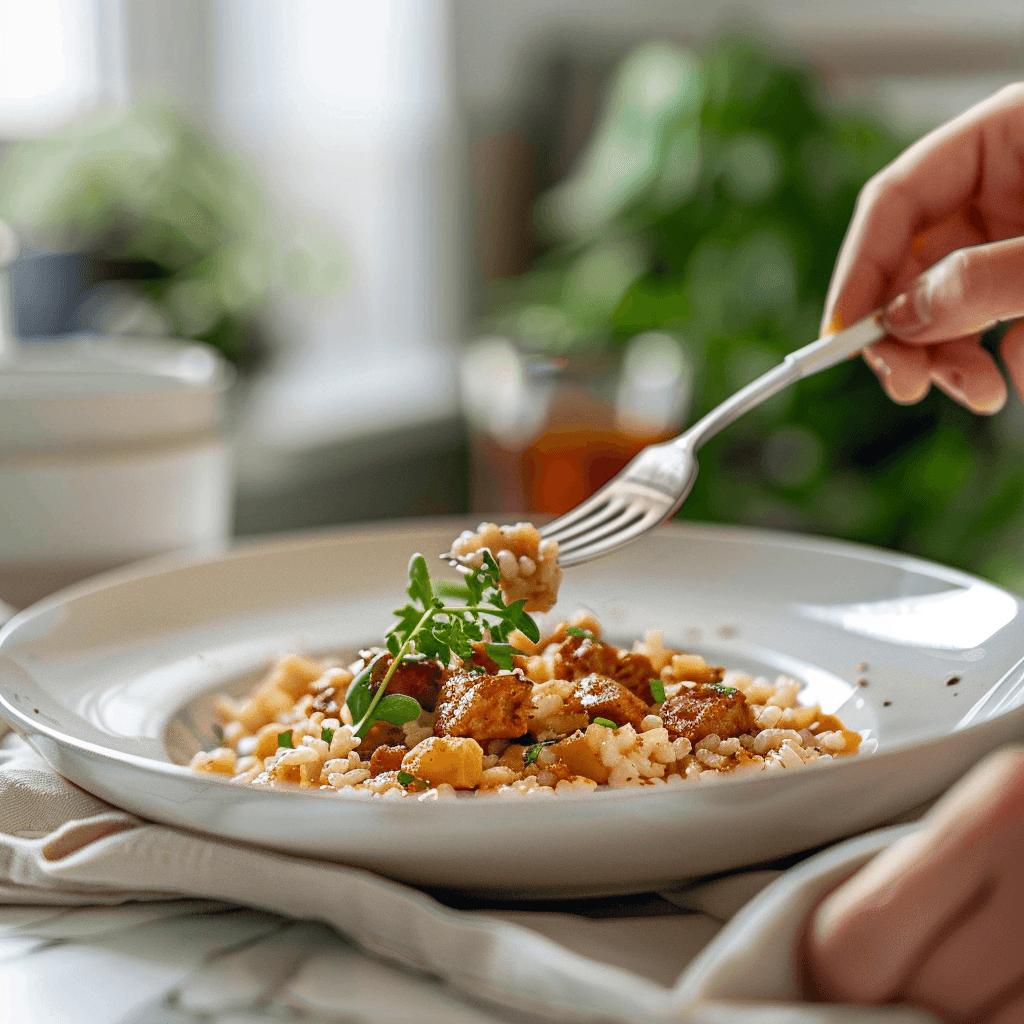 Creamy Chorizo Risotto: A Flavorful Fusion of Italy and Spain Recipe Image