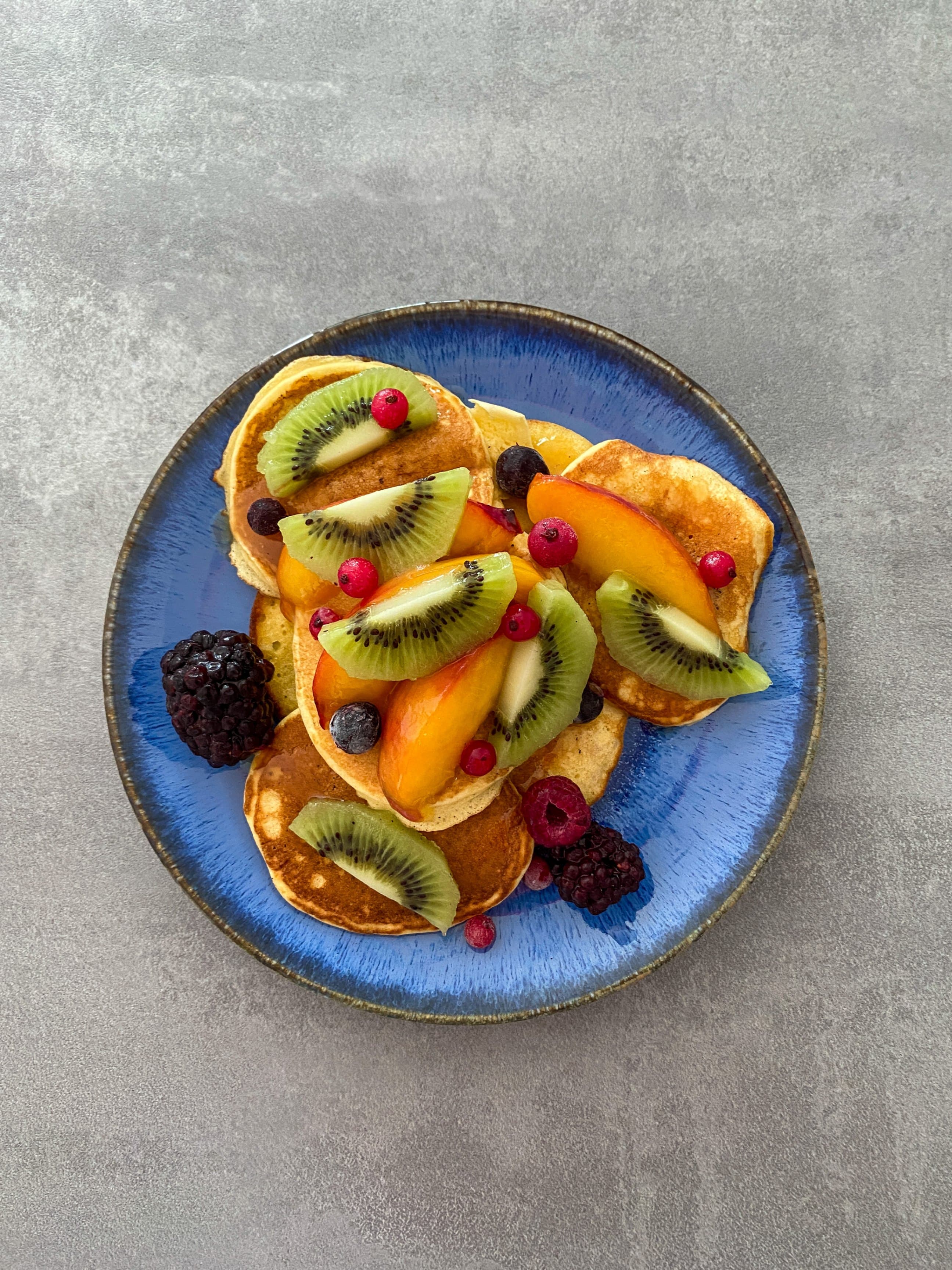 Pancakes aux FruitsRecipe Image