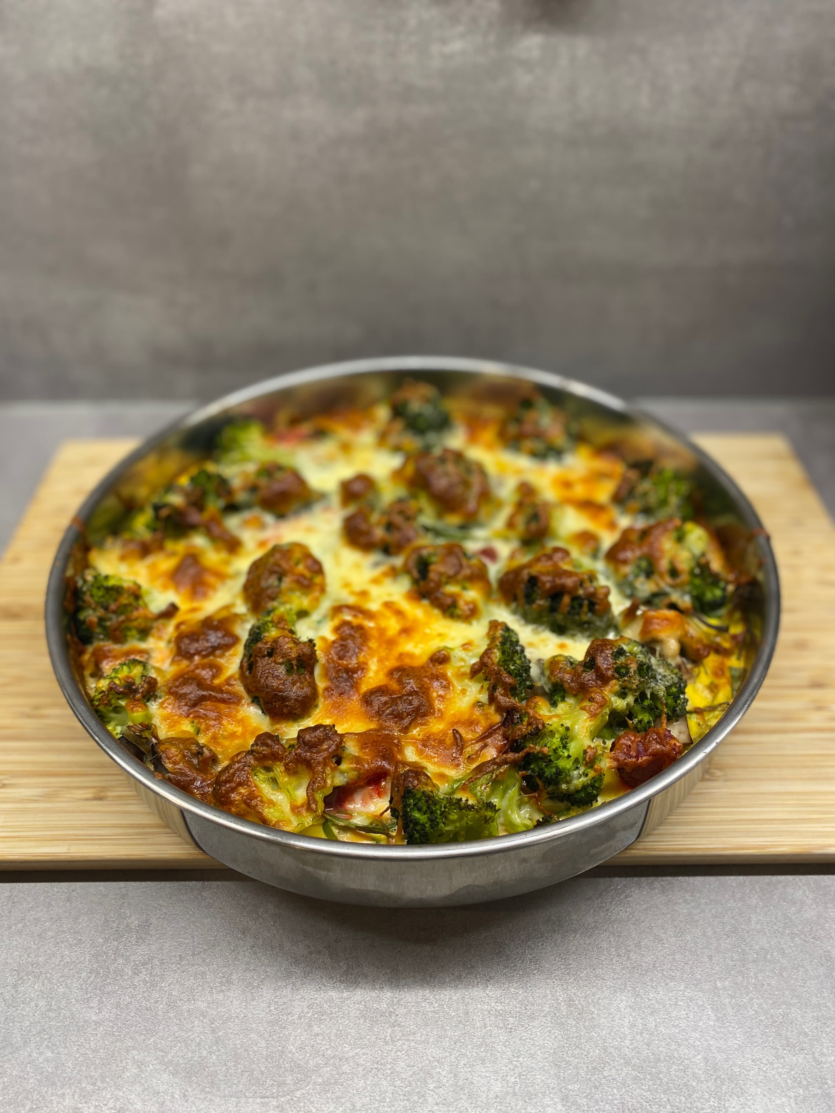 Rustic Potato & Vegetable Egg Bake (Savory Potato Pie) Recipe Image