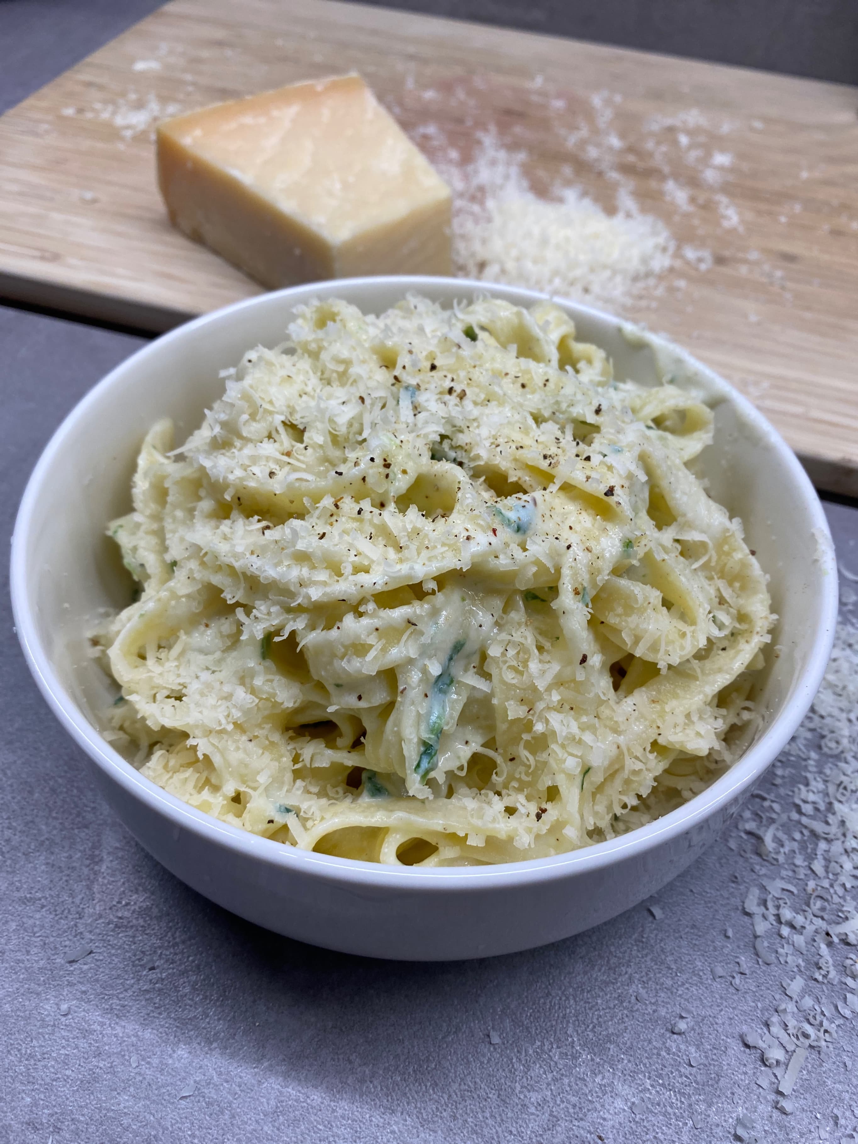 Tagliatelle z kremowym nadzieniem do ravioli Recipe Image