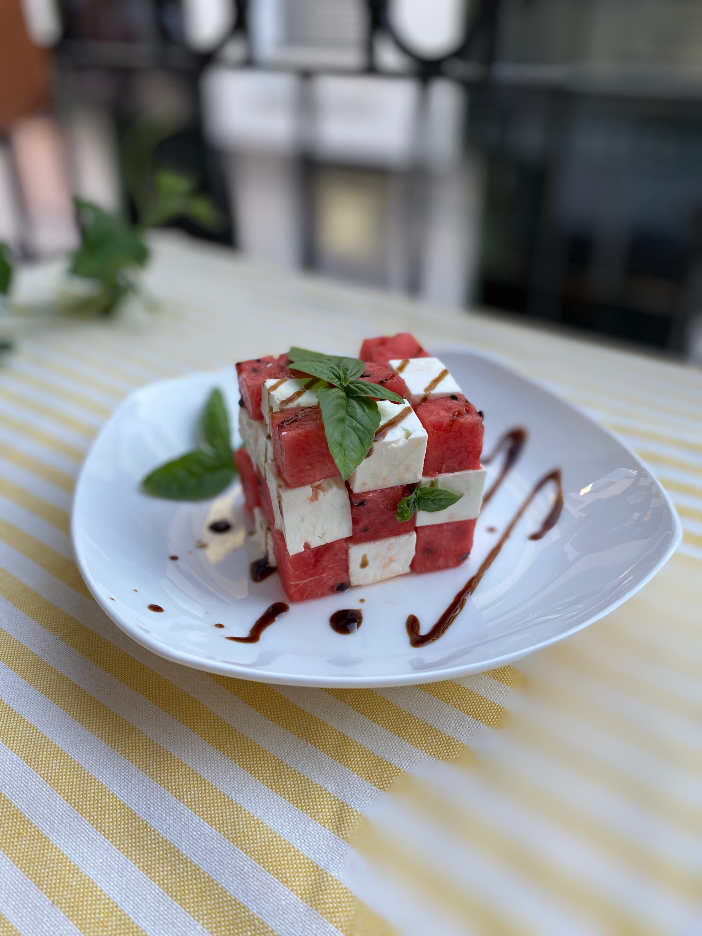 Salade de pastèque facile en deux étapesRecipe Image