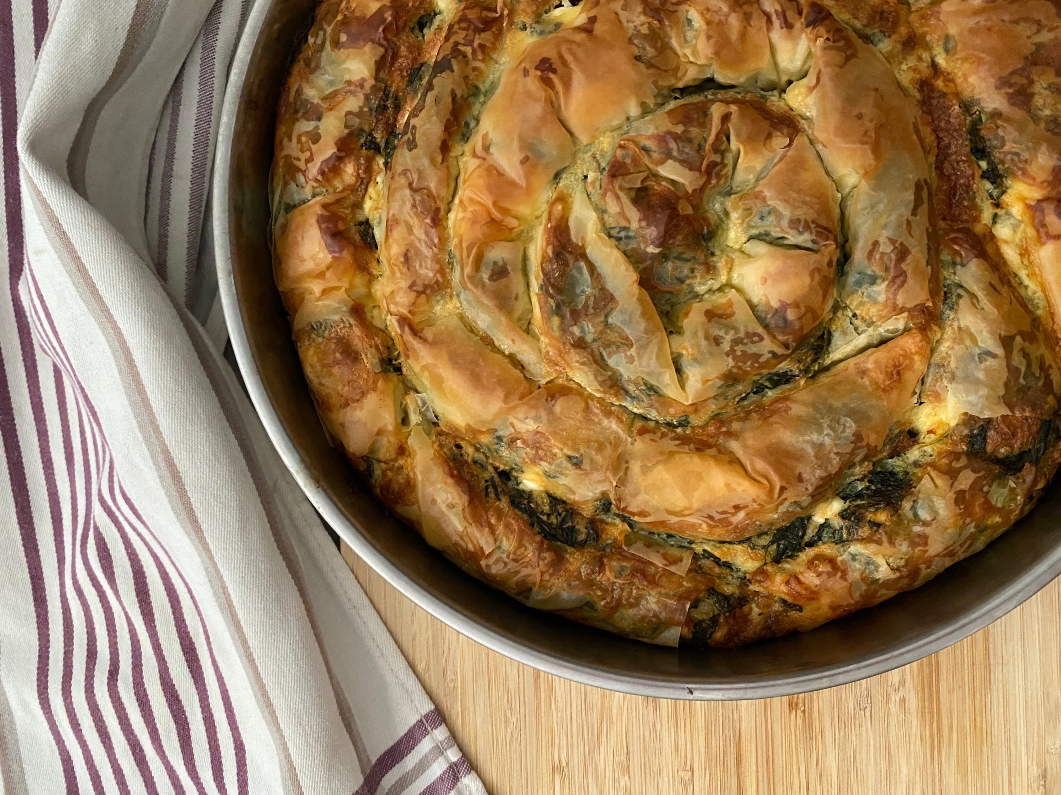 Spinach-Cheese BanitzaRecipe Image