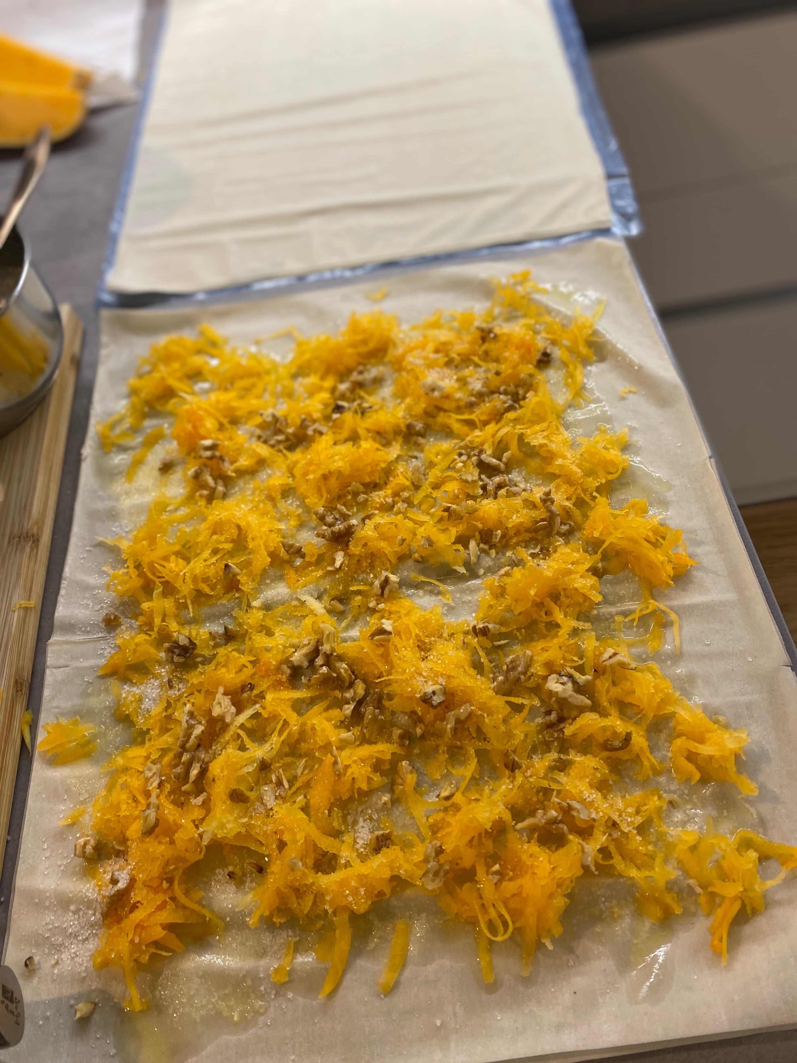 Classic Bulgarian Pumpkin Strudel (Tikvenik) Recipe Image