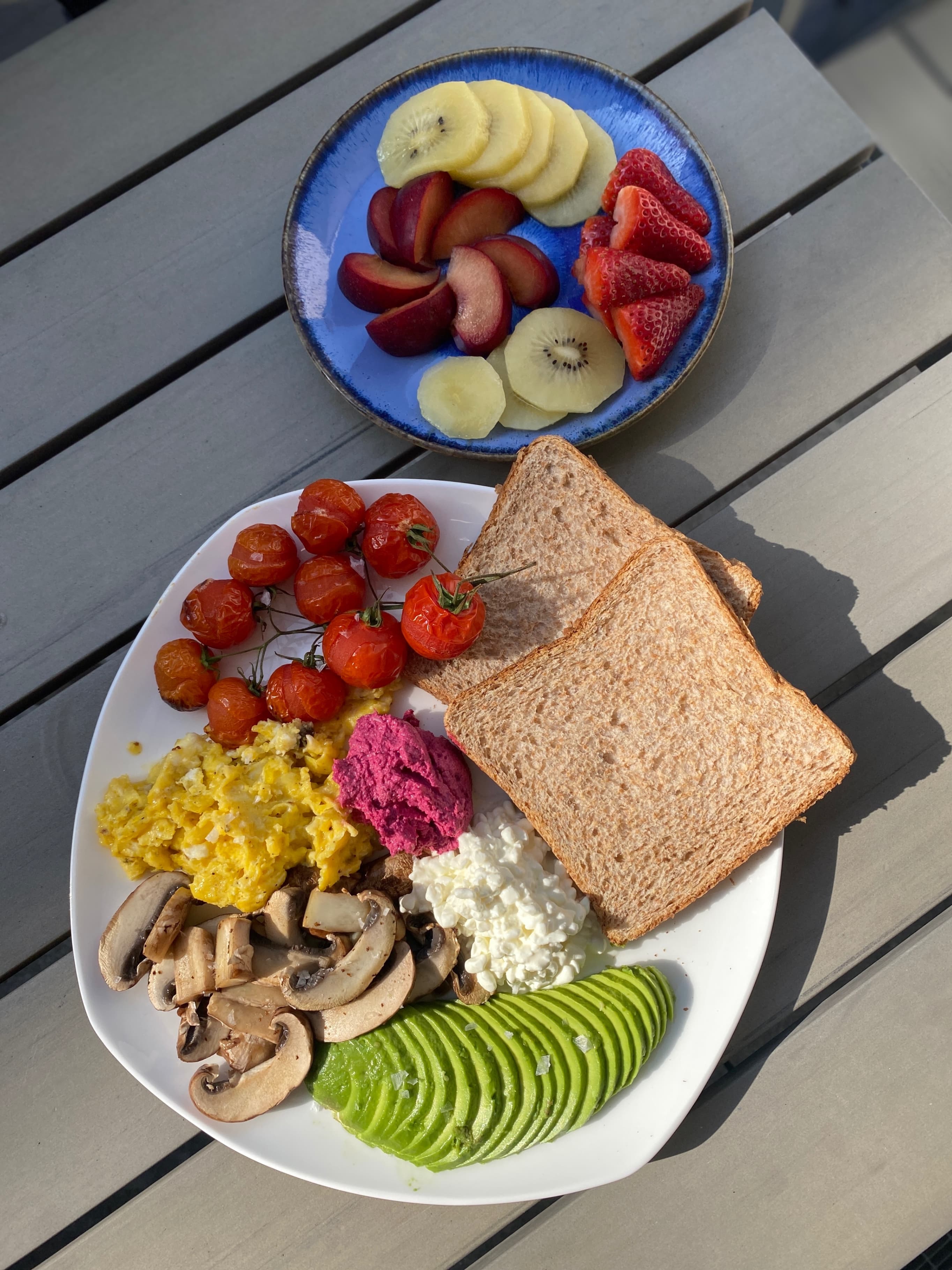 Nutrient-Packed Breakfast Plate Recipe Image