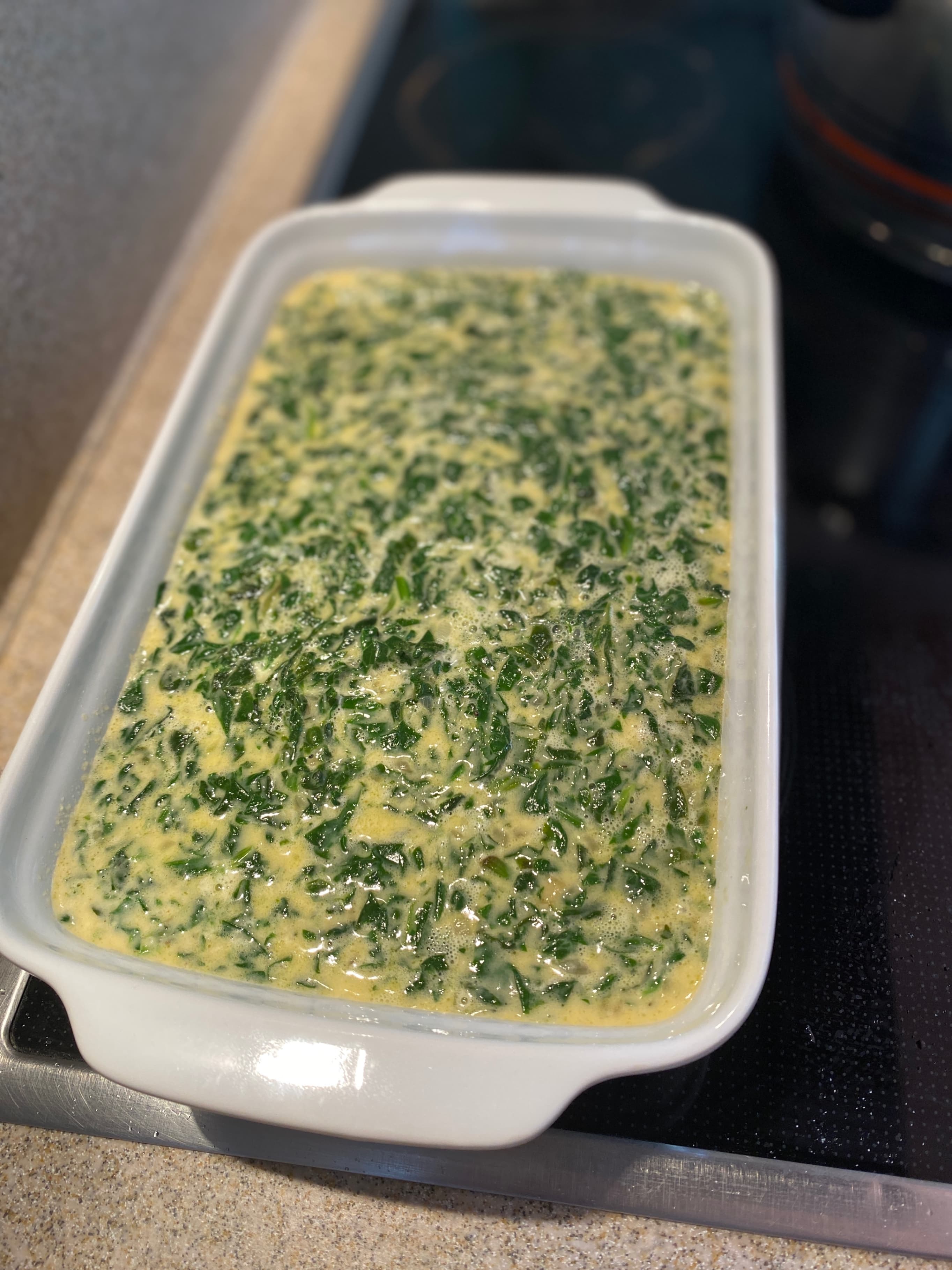 Spinat-Bärlauch-Frittata Recipe Image