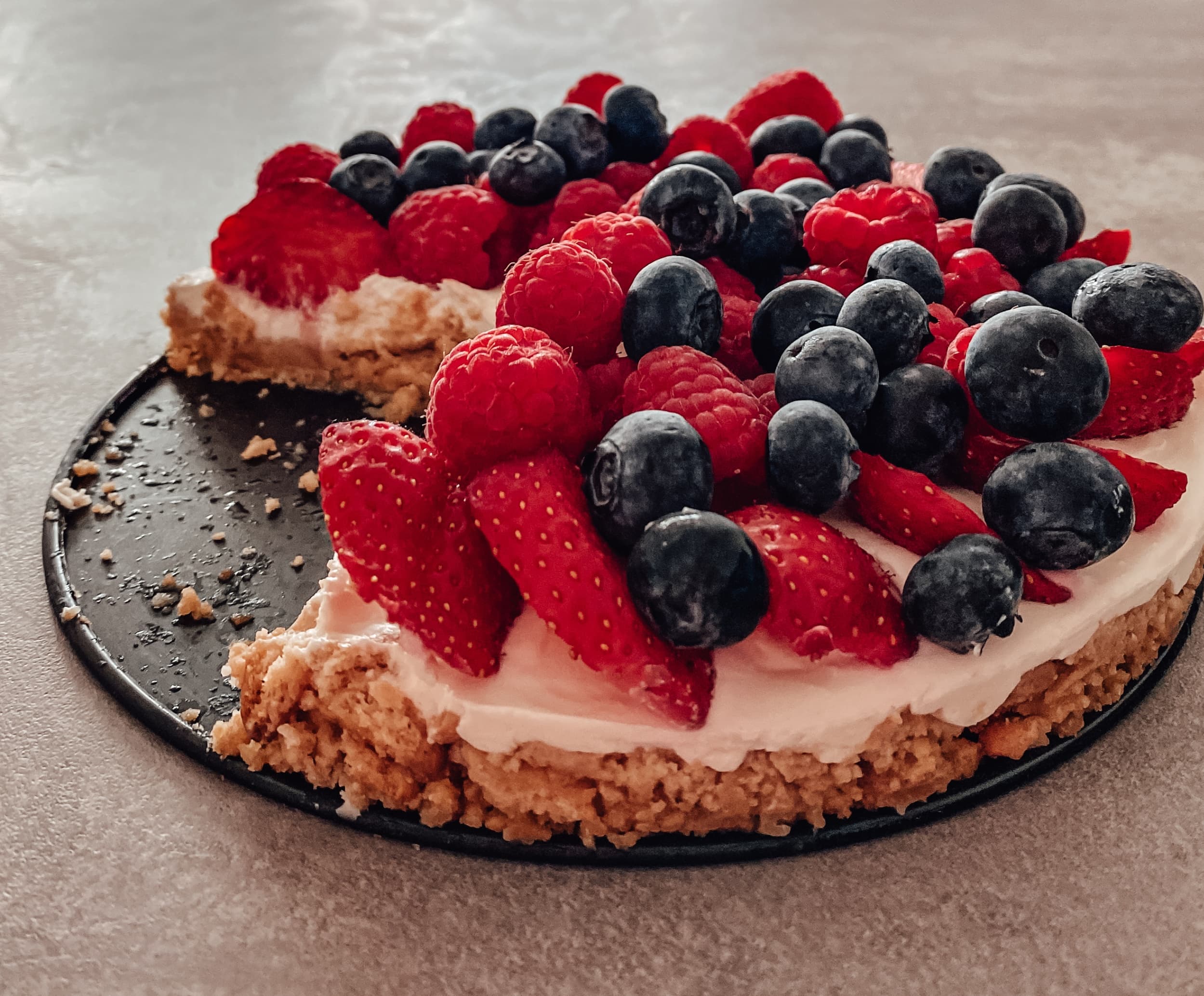 Makkelijke Cheesecake (niet bakken)Recipe Image