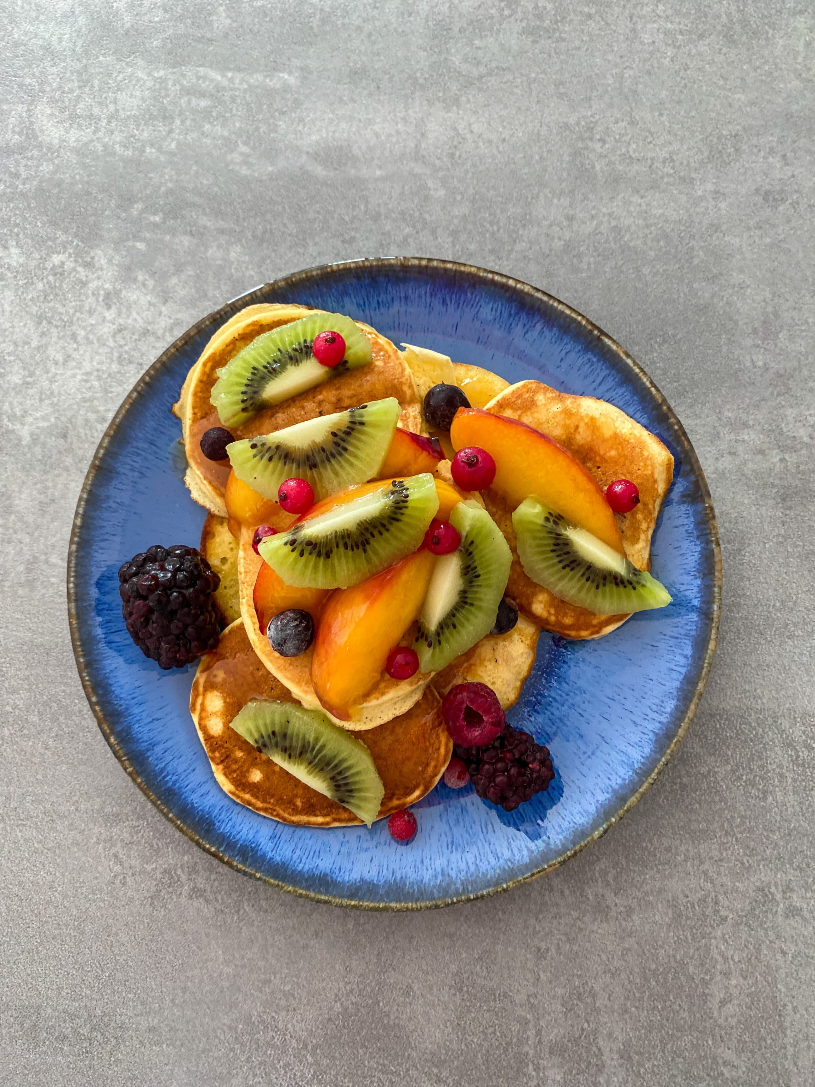 Pancakes aux FruitsRecipe Image